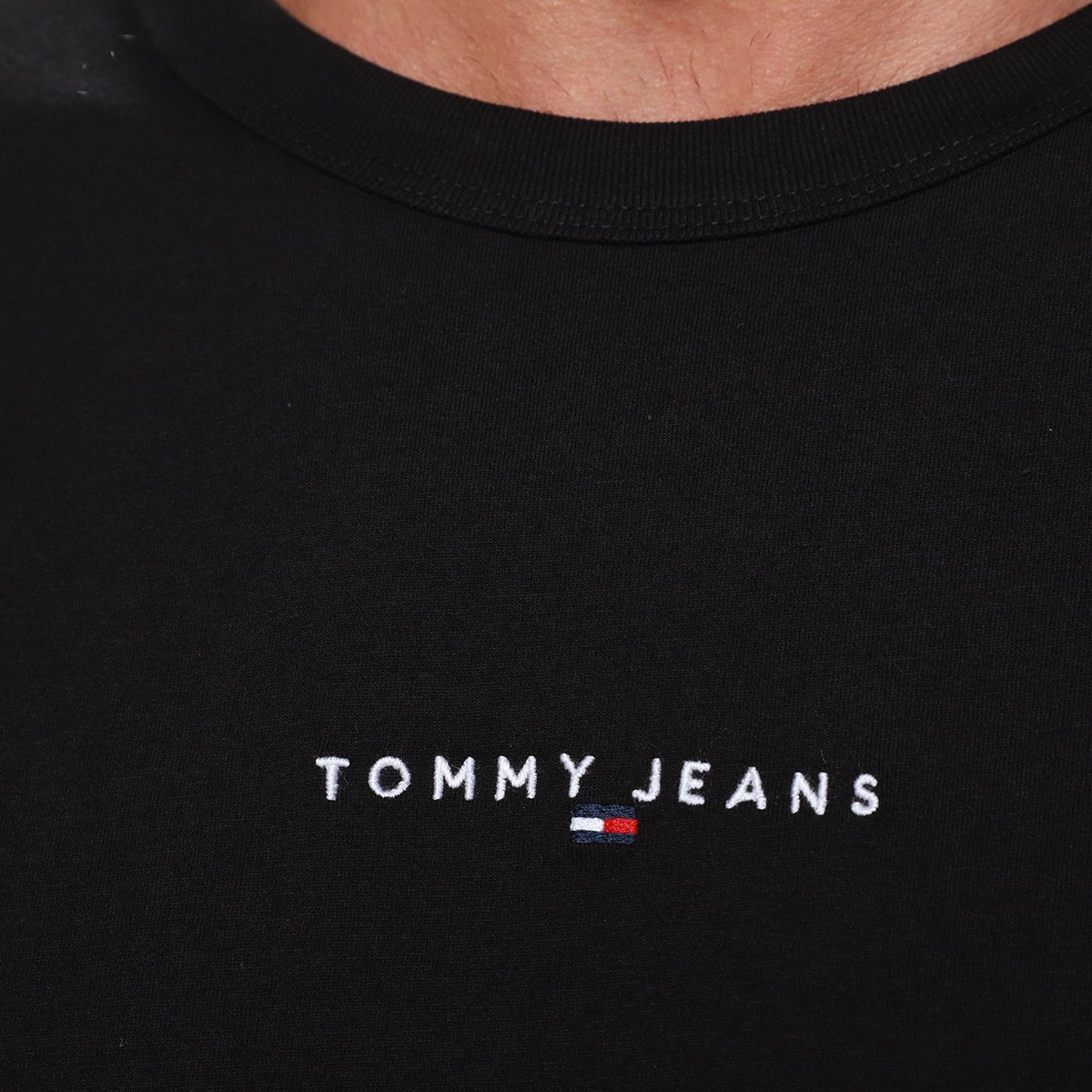 Camiseta Tommy Jeans Linear  Masculina - Tam: GG - 2