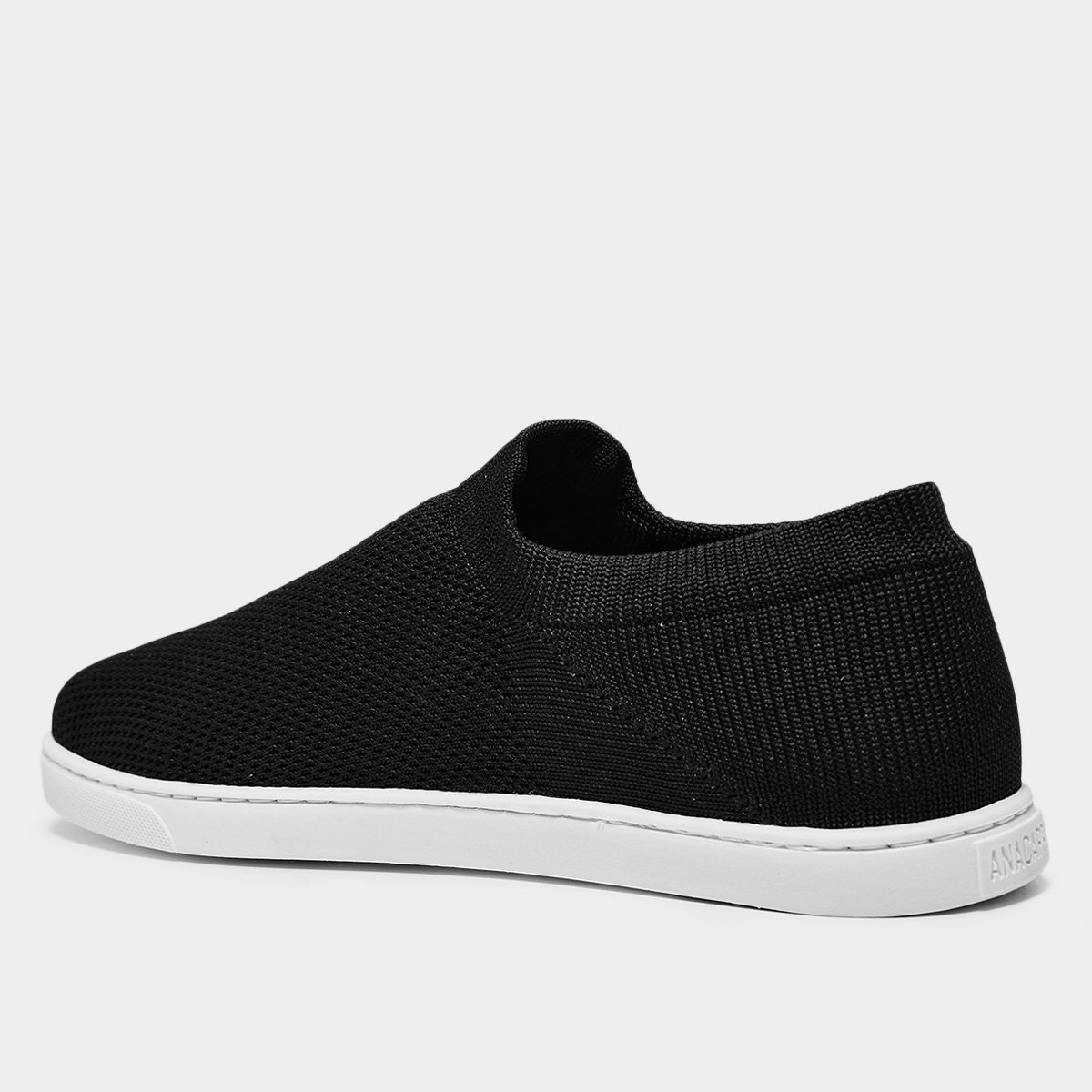 Slip On Anacapri Knit Mono Feminino - Tam: 34 - 3
