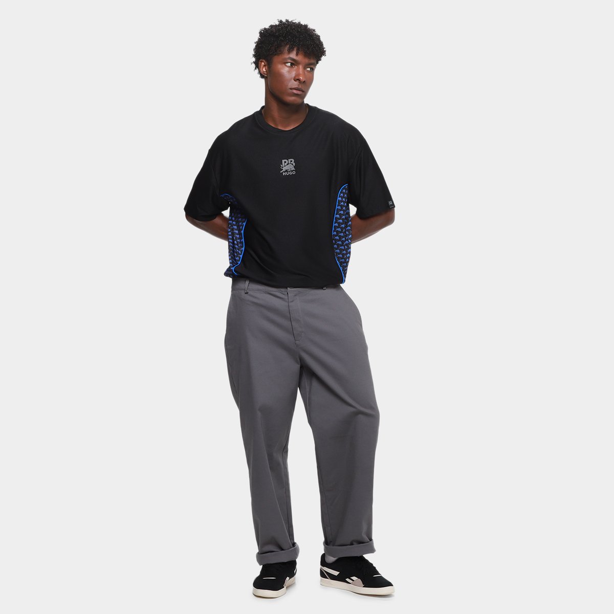 Camiseta Hugo Boss X Red Bull Dinokey Masculina - Tam: P - 5