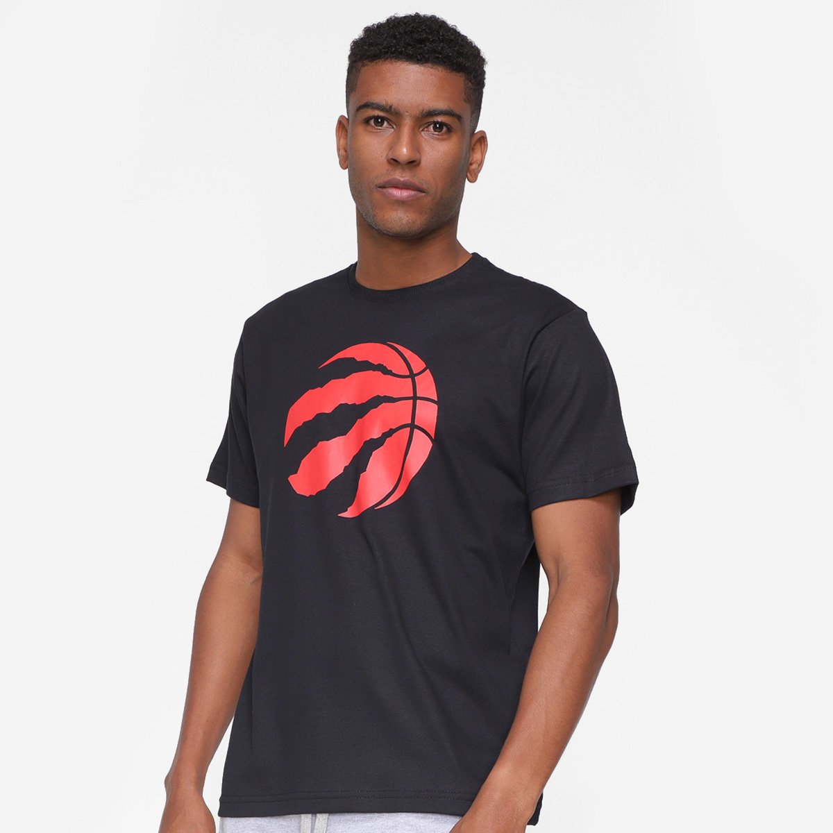 Camiseta NBA Toronto Raptors Logo Masculina