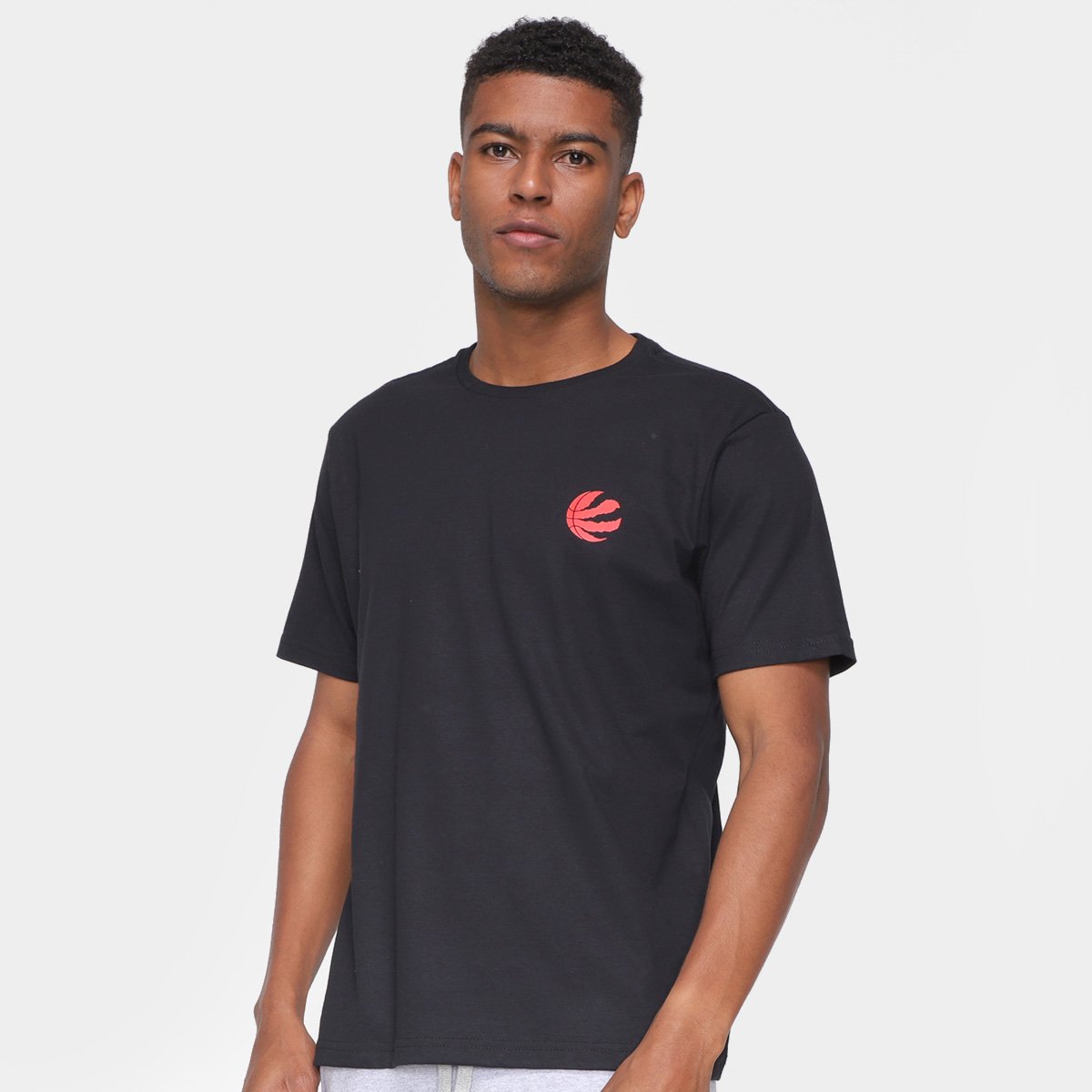 Camiseta NBA Toronto Raptors Mini Logo Masculina