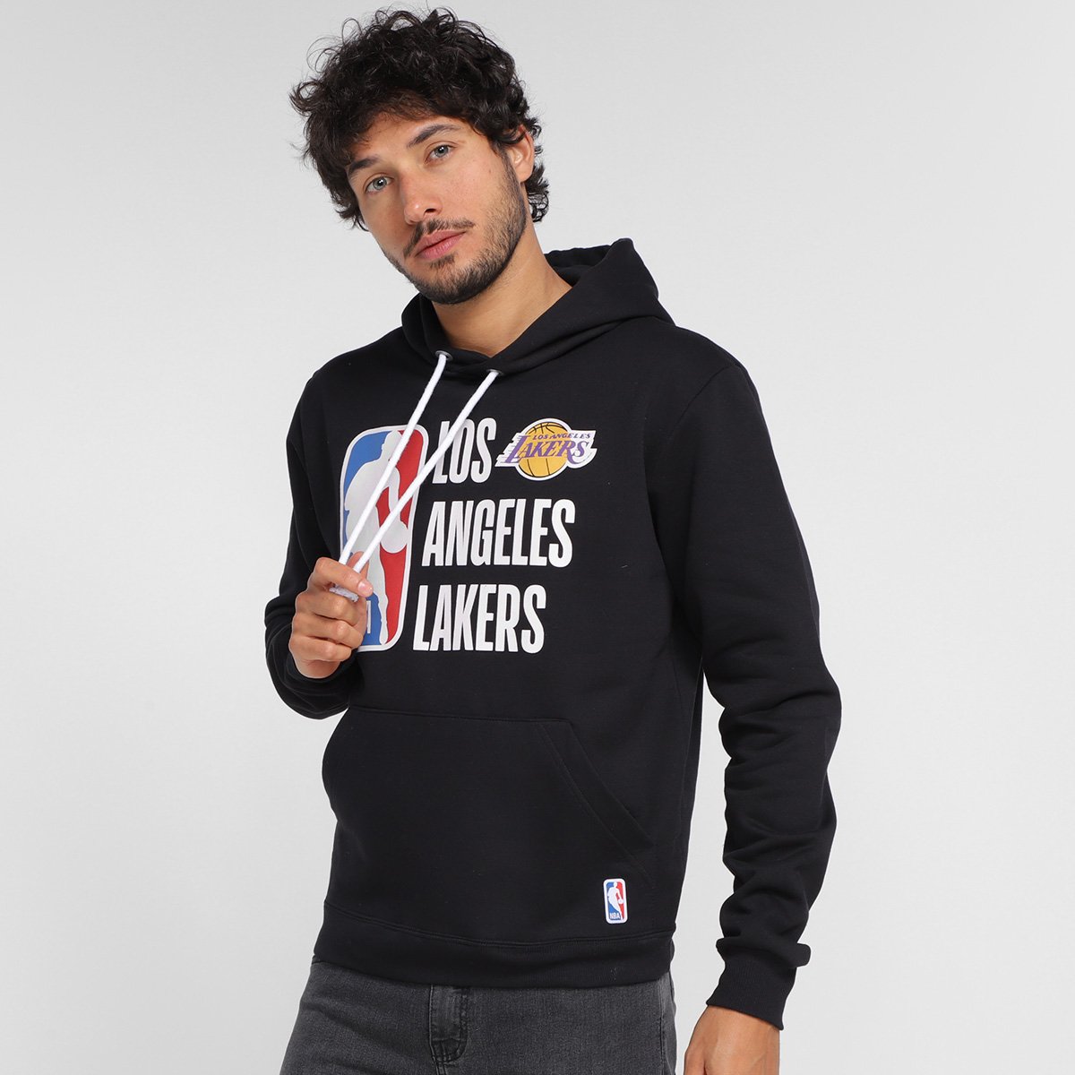 Moletom NBA Los Angeles Lakers Com Capuz Masculino