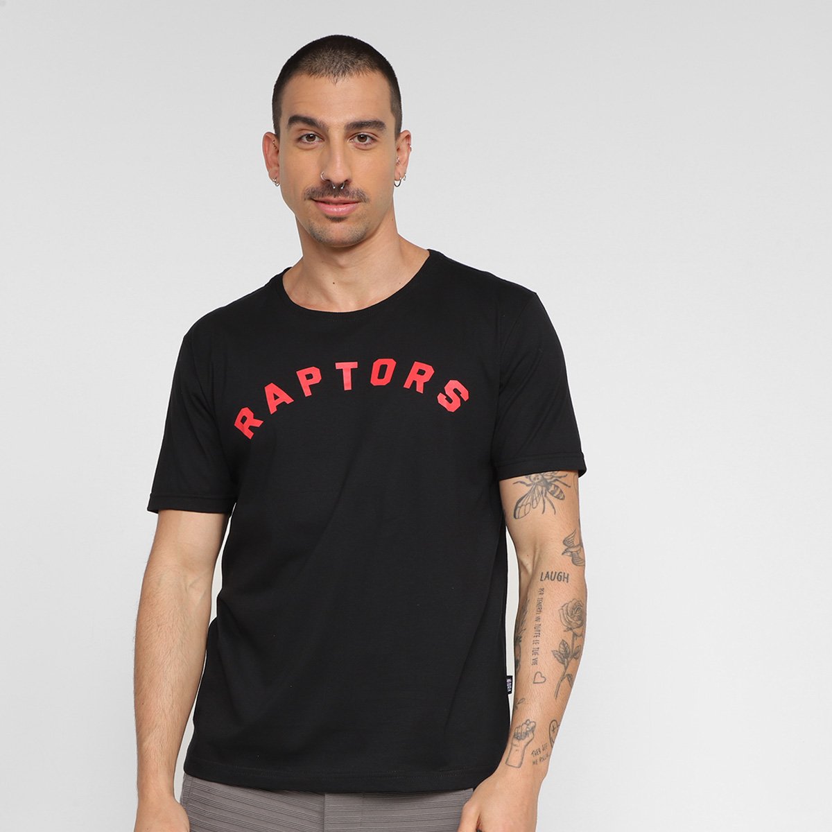 Camiseta NBA Toronto Raptors Estampa Masculina