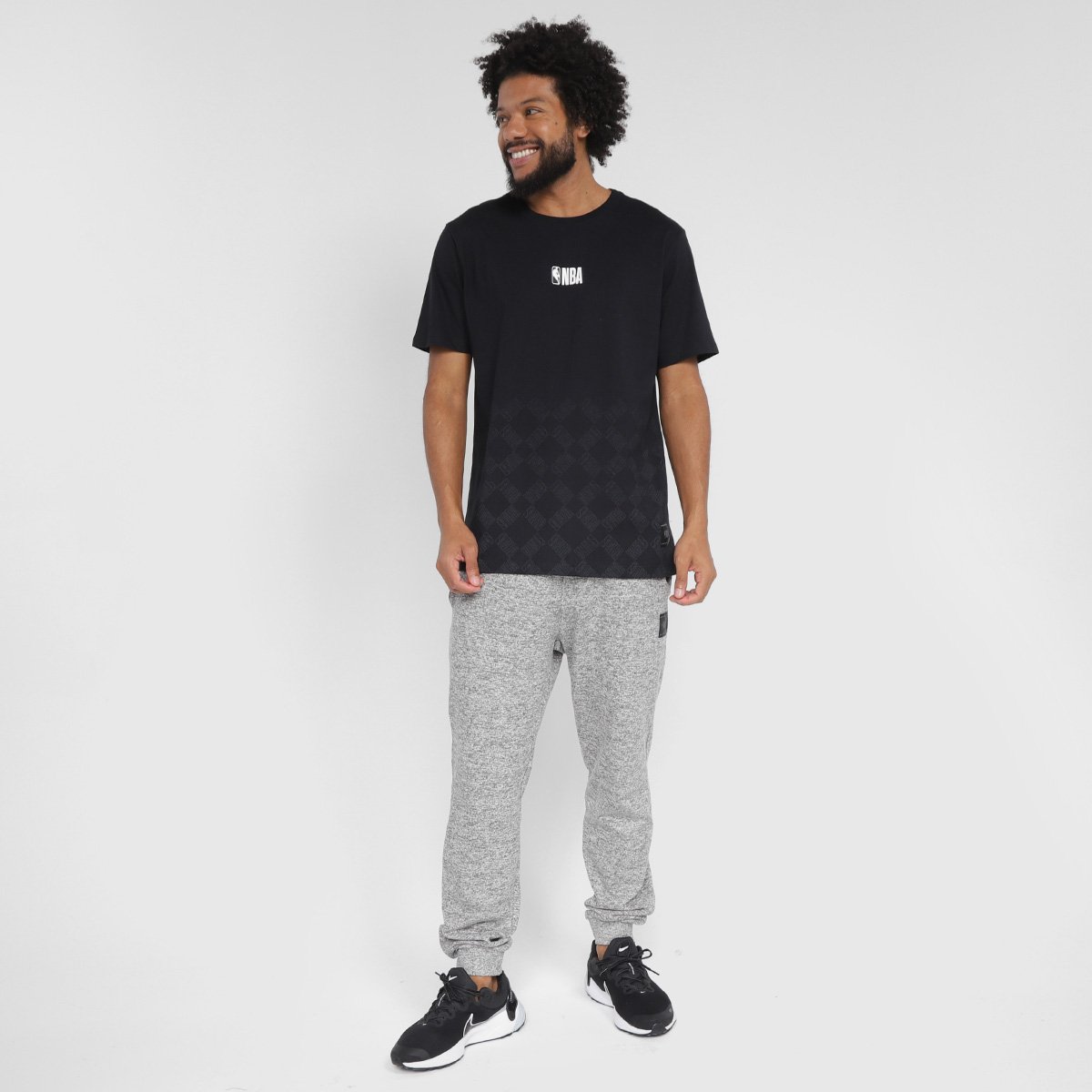 Camiseta NBA Gradient Masculina - Tam: G - 3