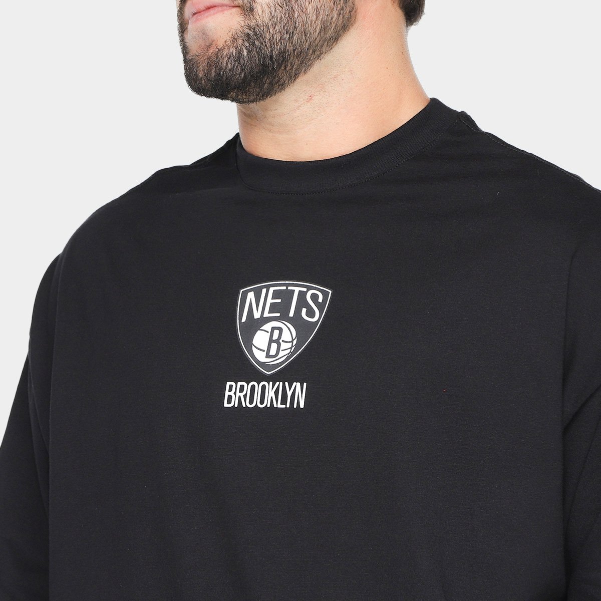 Camiseta NBA Brooklyn Nets Conference Masculina - Tam: G - 2