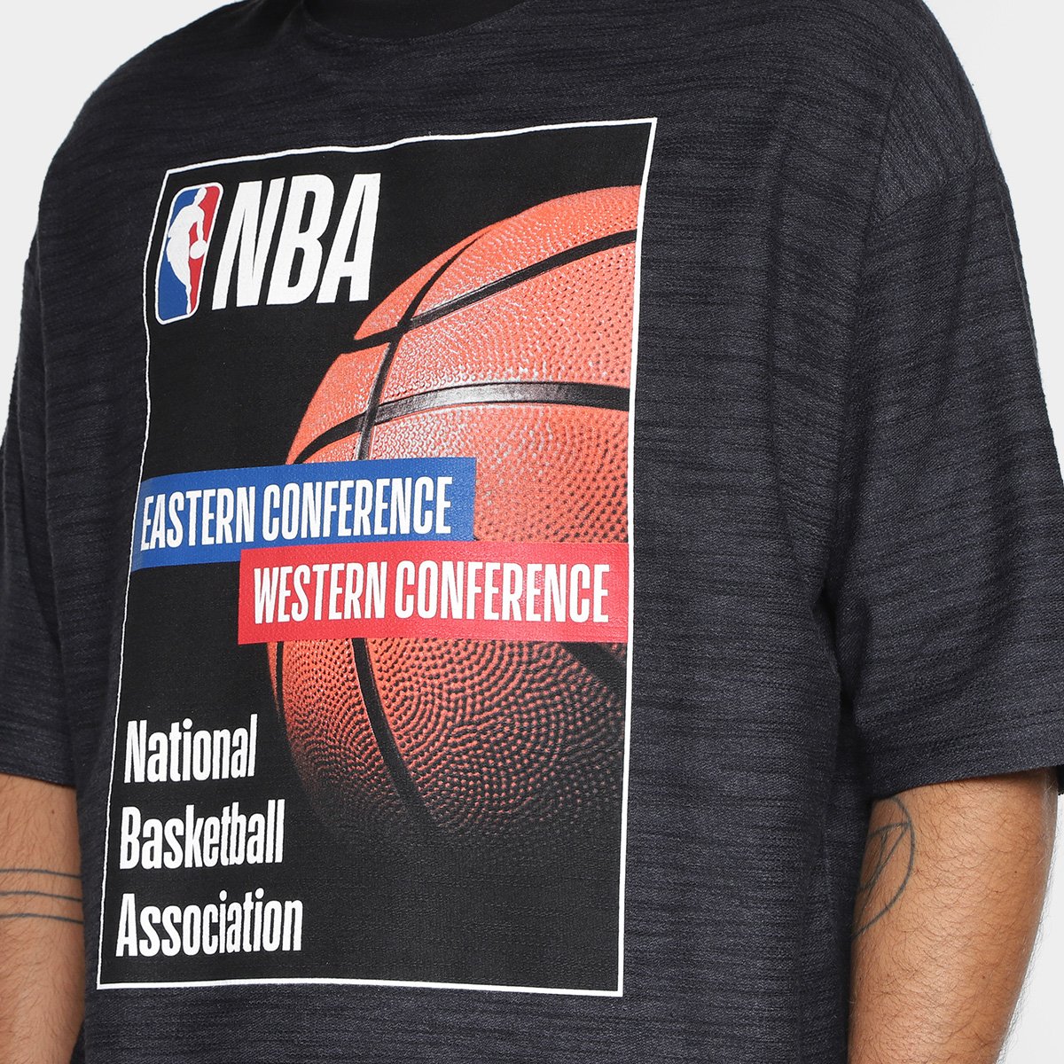 Camiseta NBA Mag Cover Masculina - Tam: P - 2