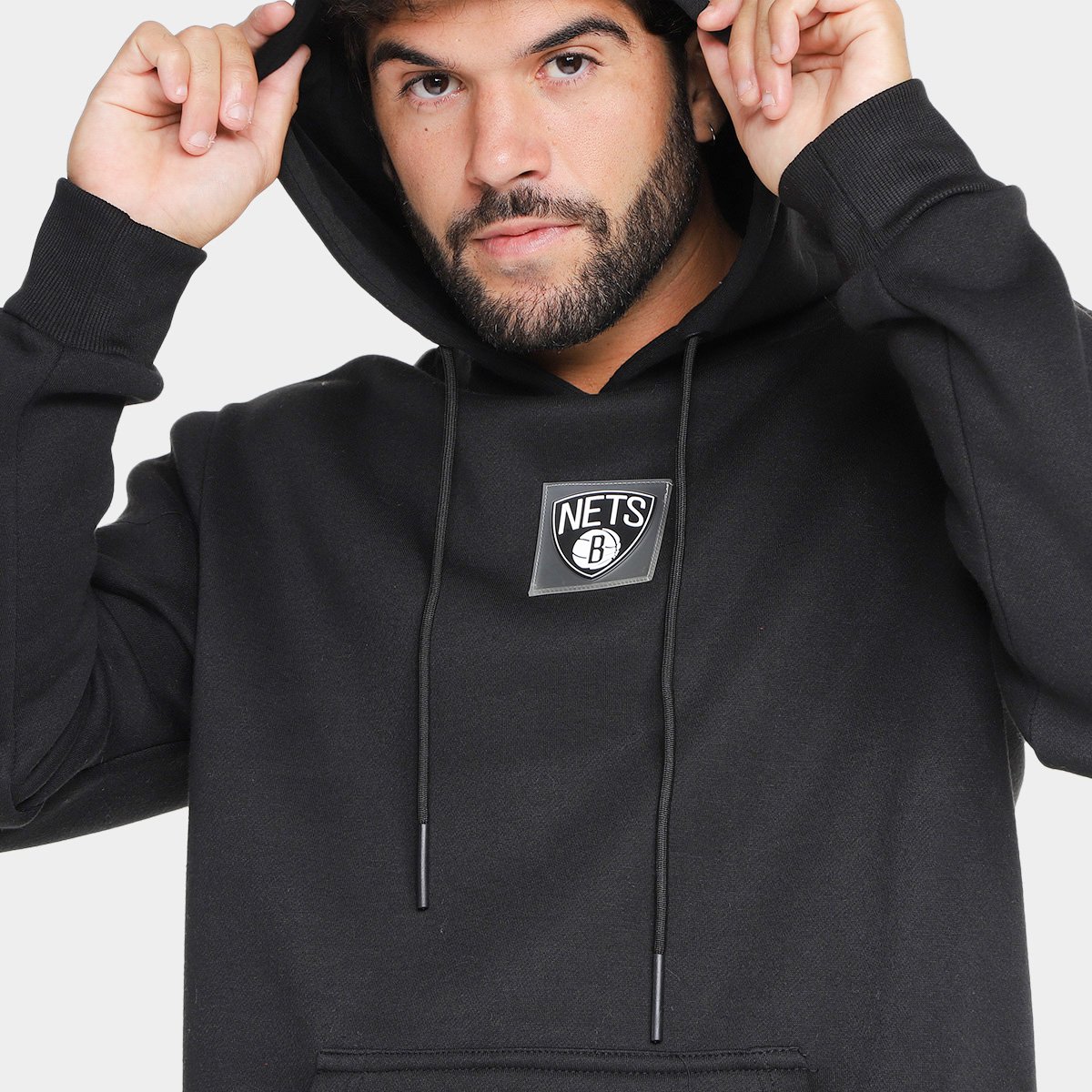 Blusa Moletom NBA Com Capuz Masculina - Tam: P - 2