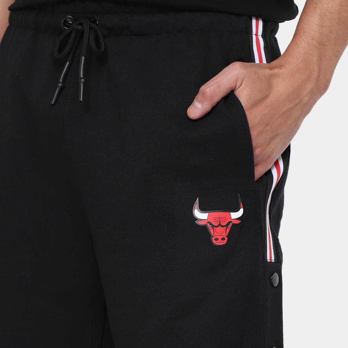 Bermuda NBA Chicago Bulls Mol Masculina - Tam: M - 2