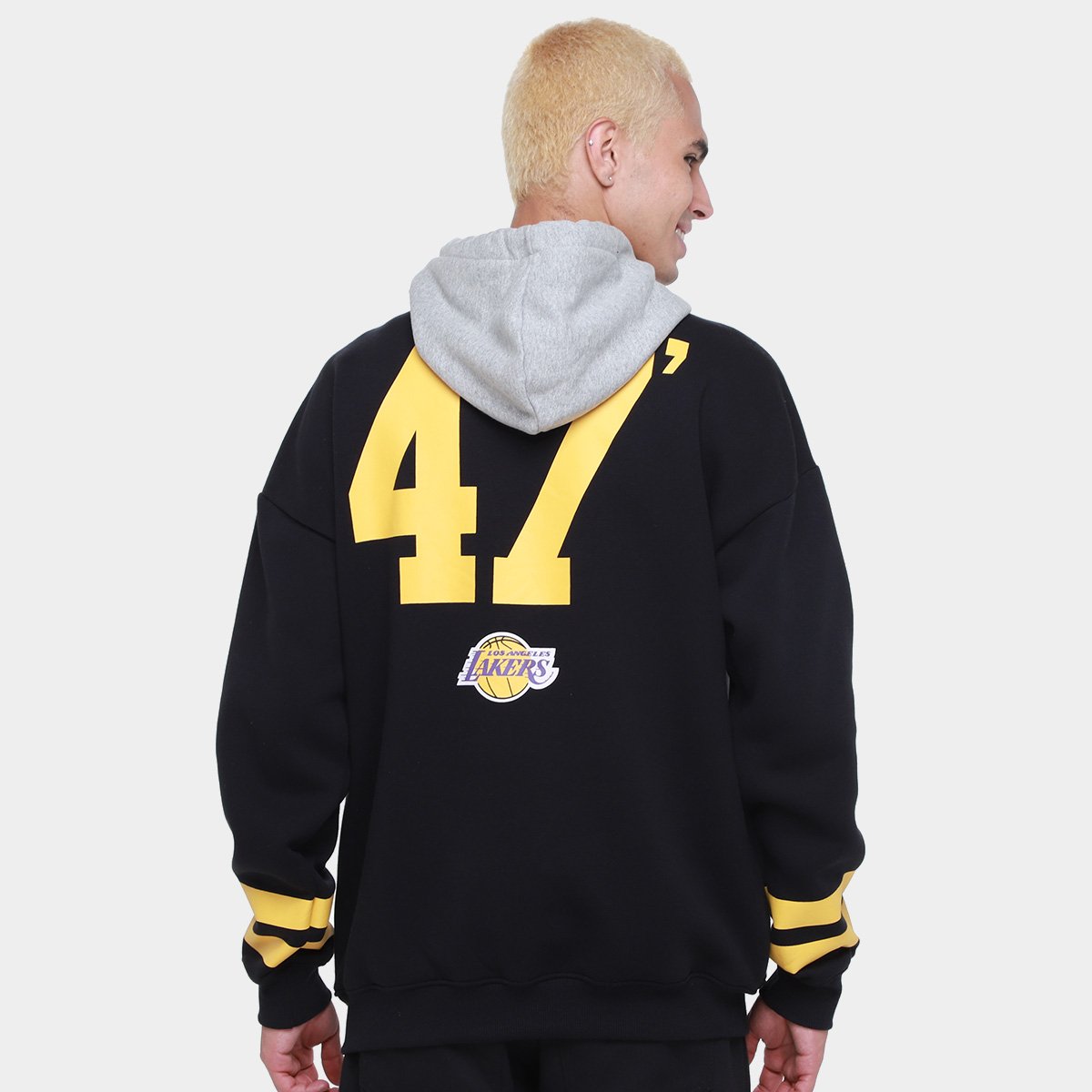 Moletom NBA LA Lakers Statement Masculino - Tam: P - 1