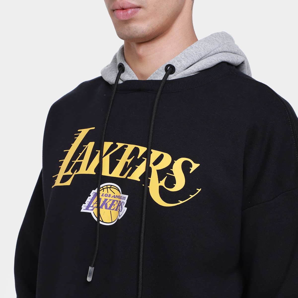 Moletom NBA LA Lakers Statement Masculino - Tam: P - 2