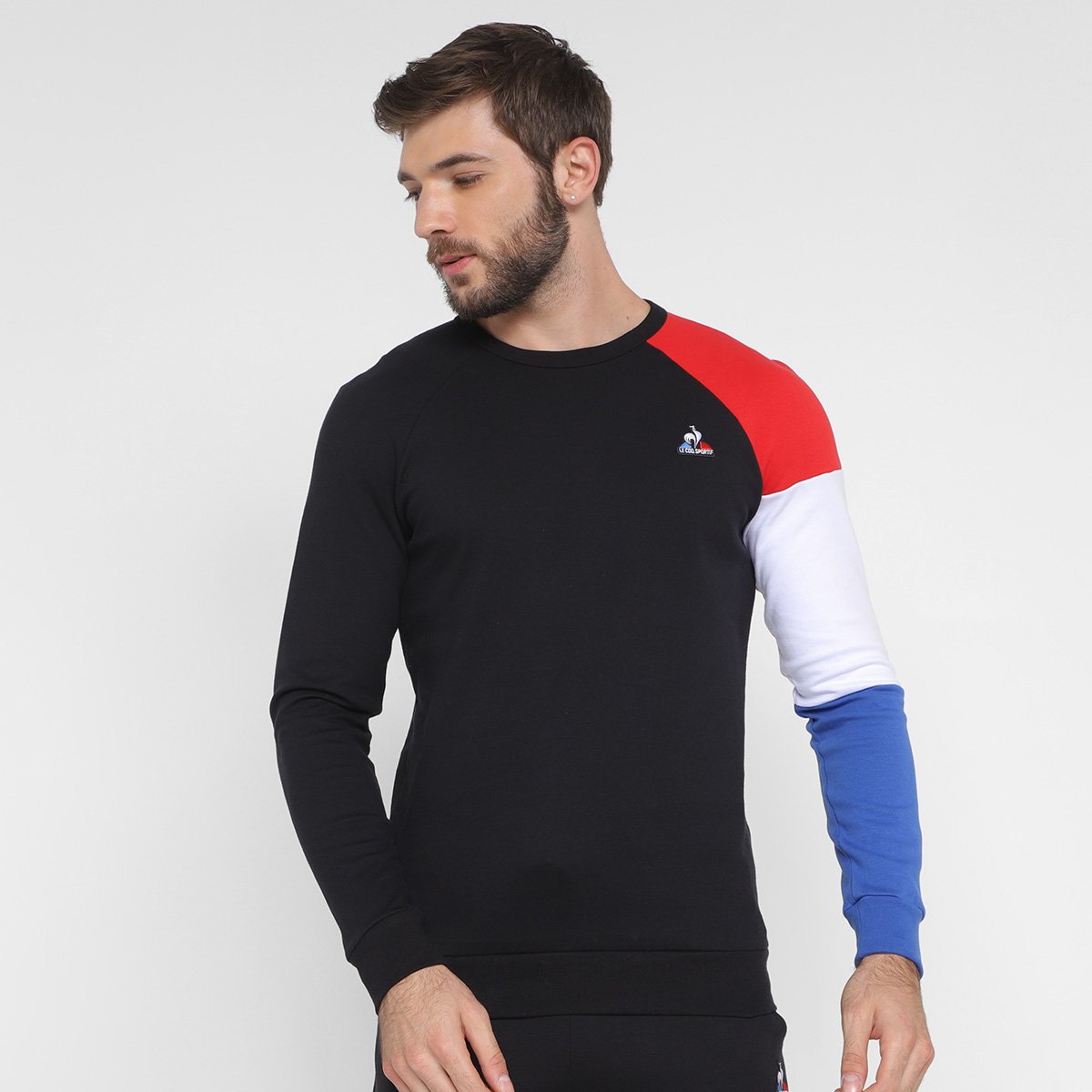 Moletom Le Coq Essentiels Bac Crew SS n° 11 Masculino