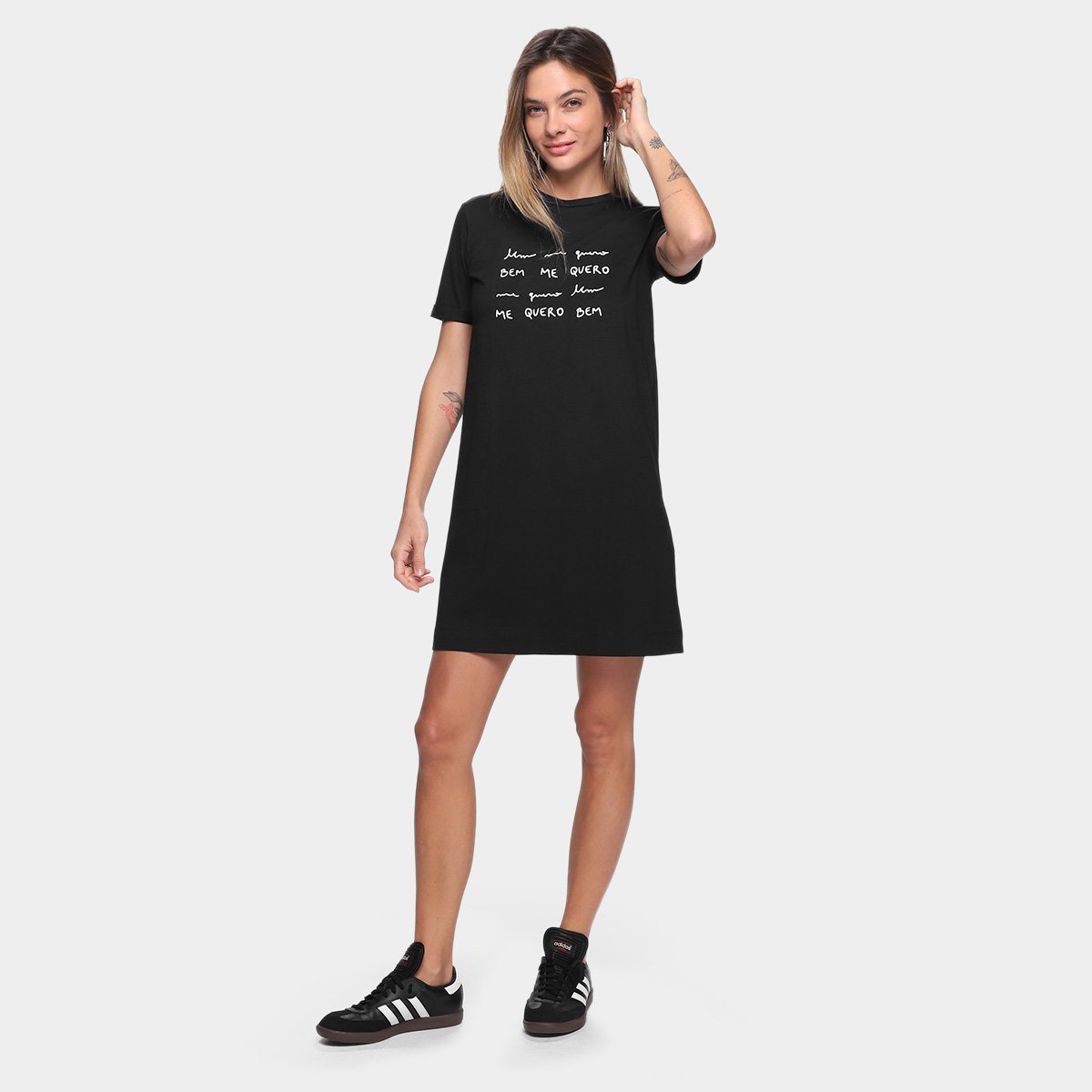 Vestido Oh, Boy! Curto Bem Me Quero - Tam: P - 3