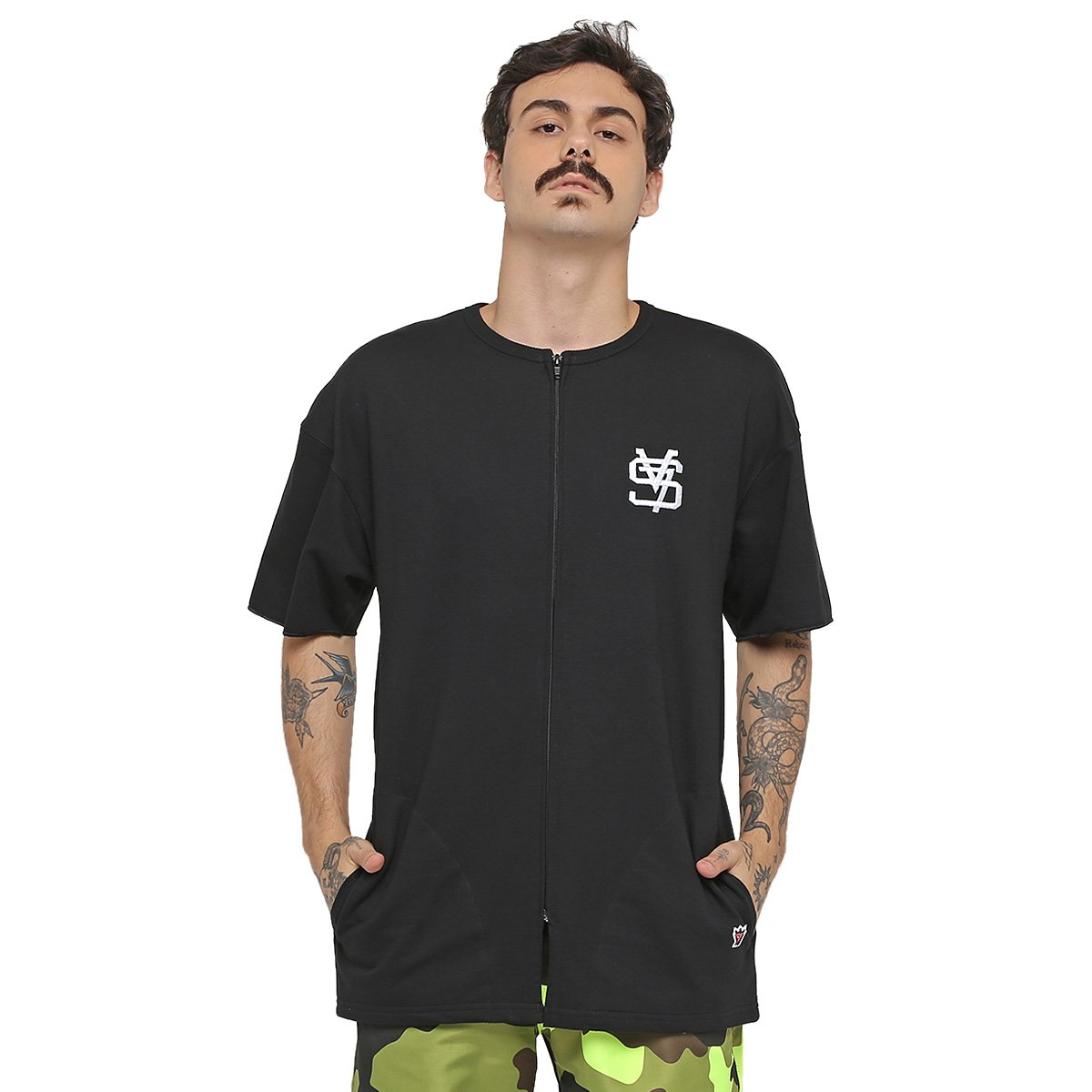 Camisa Seven Brand Baseball Jersey Masculina