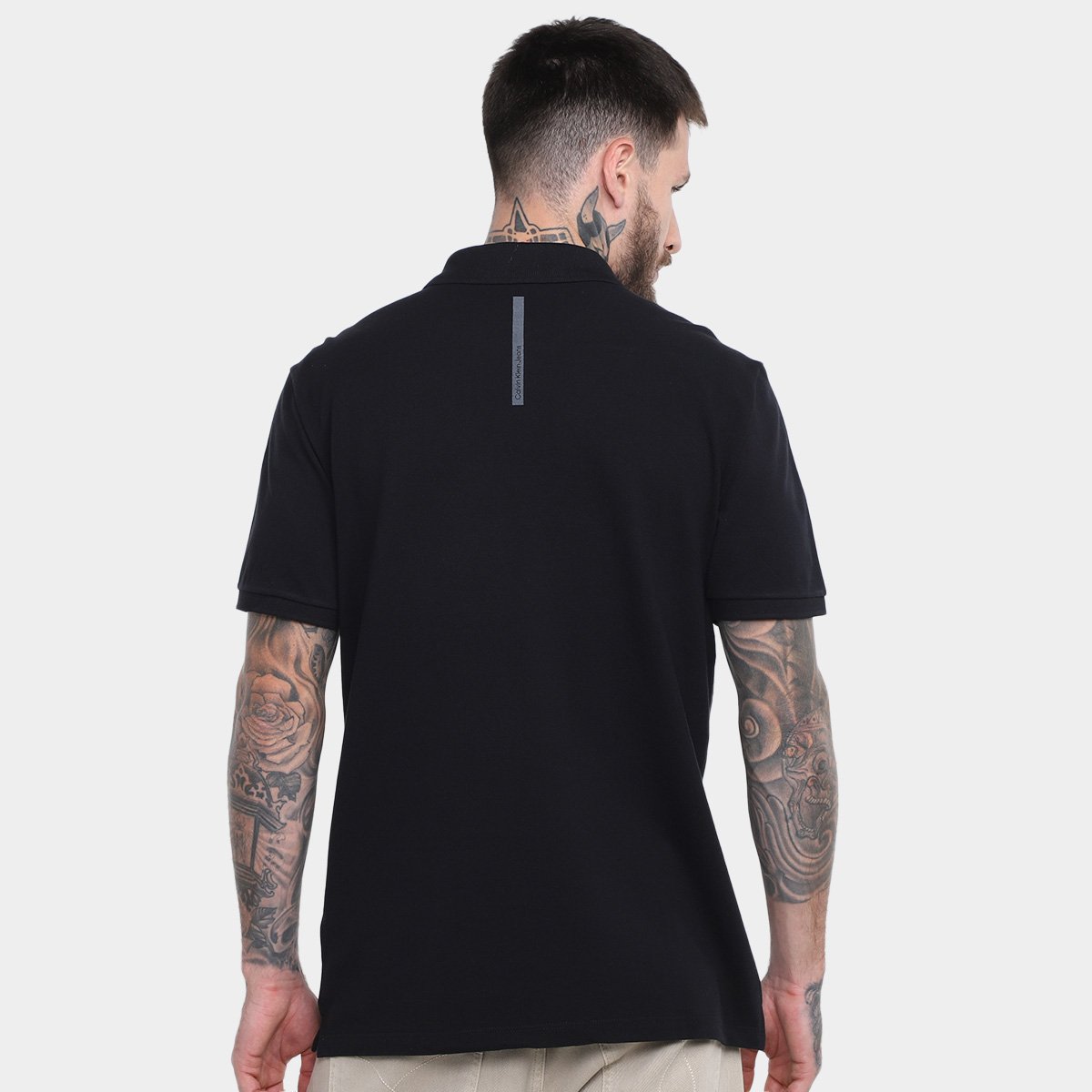 Camisa Polo Calvin Klein Premium Masculina - Tam: P - 1