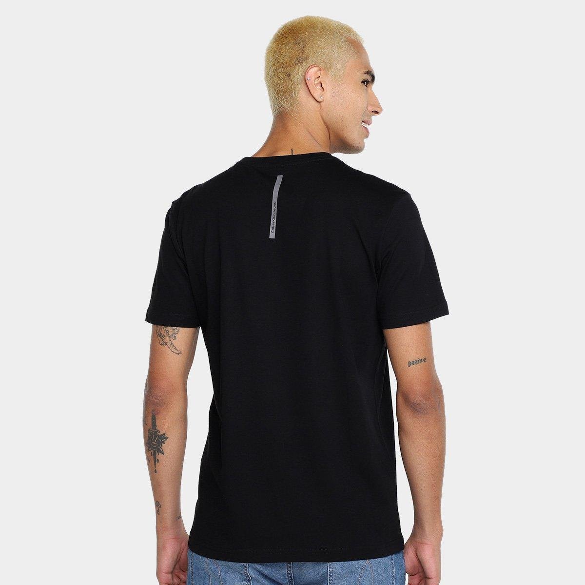 Camiseta Calvin Klein Casual Masculina - Tam: M - 1