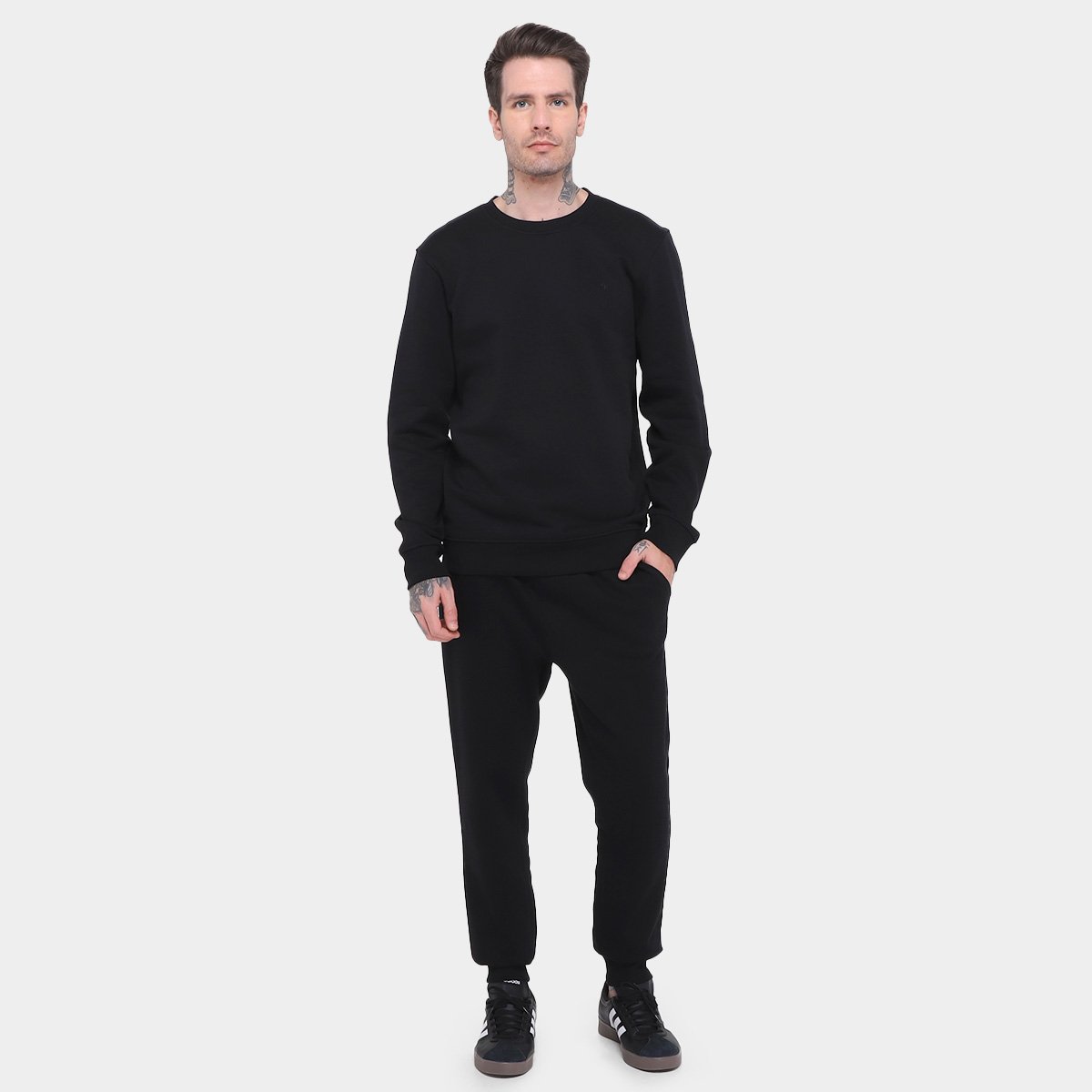 Calça Moletom Calvin Klein Bordado Masculina - Tam: G - 3