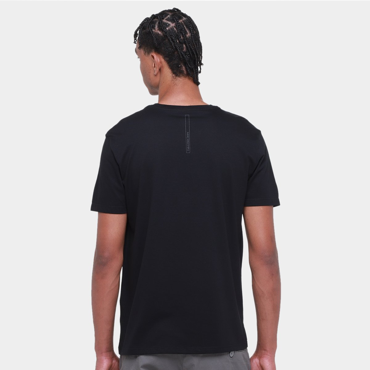 Camiseta Calvin Klein Logo NY Masculina - Tam: M - 1
