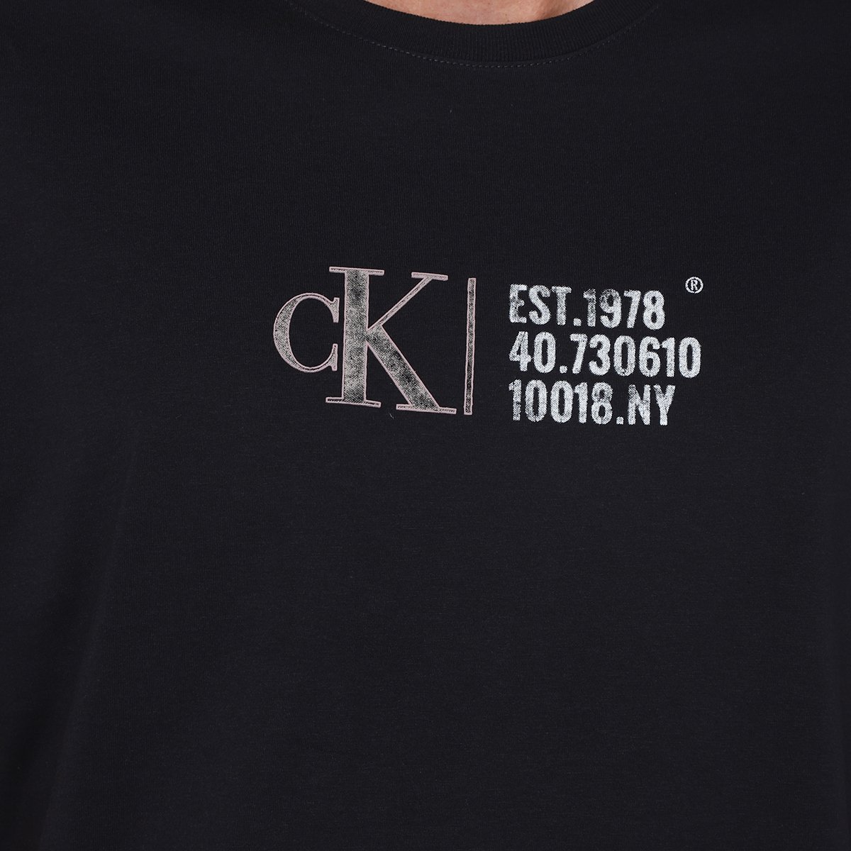 Camiseta Calvin Klein Logo NY Masculina - Tam: M - 2