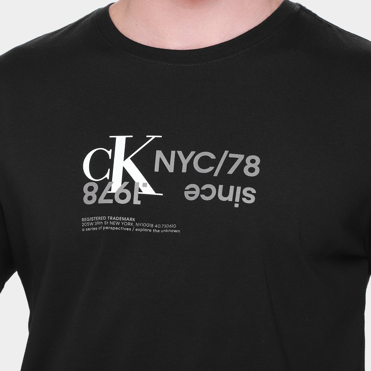 Camiseta Calvin Klein NYC 78 Masculina - Tam: P - 2