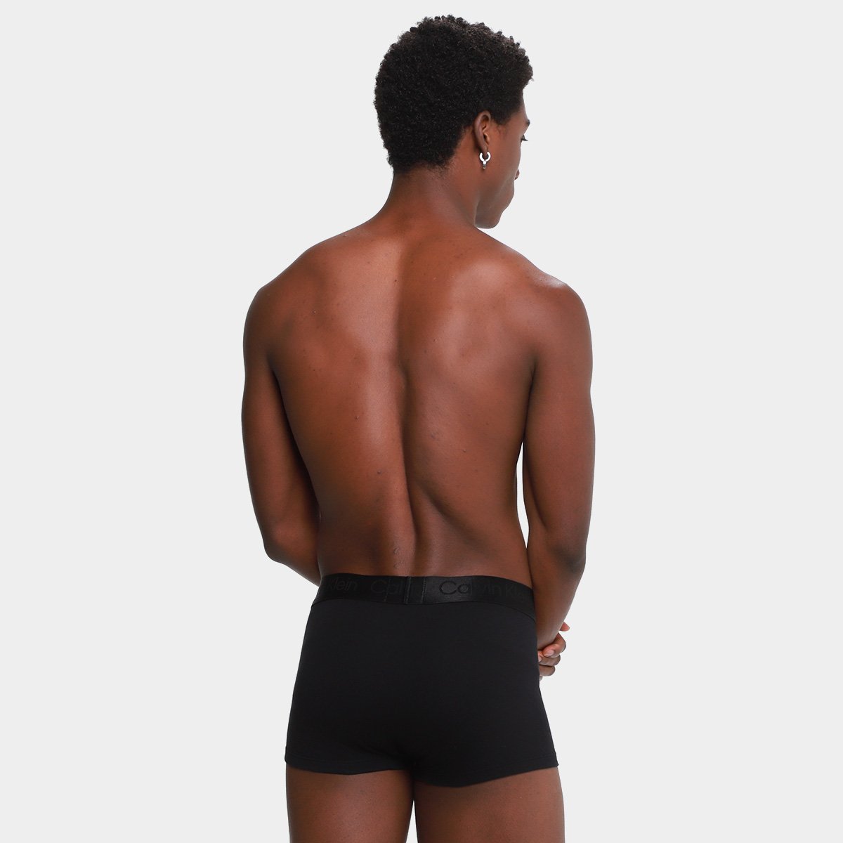 Cueca Boxer Calvin Klein Low Rise Trunk Masculina - Tam: P - 2