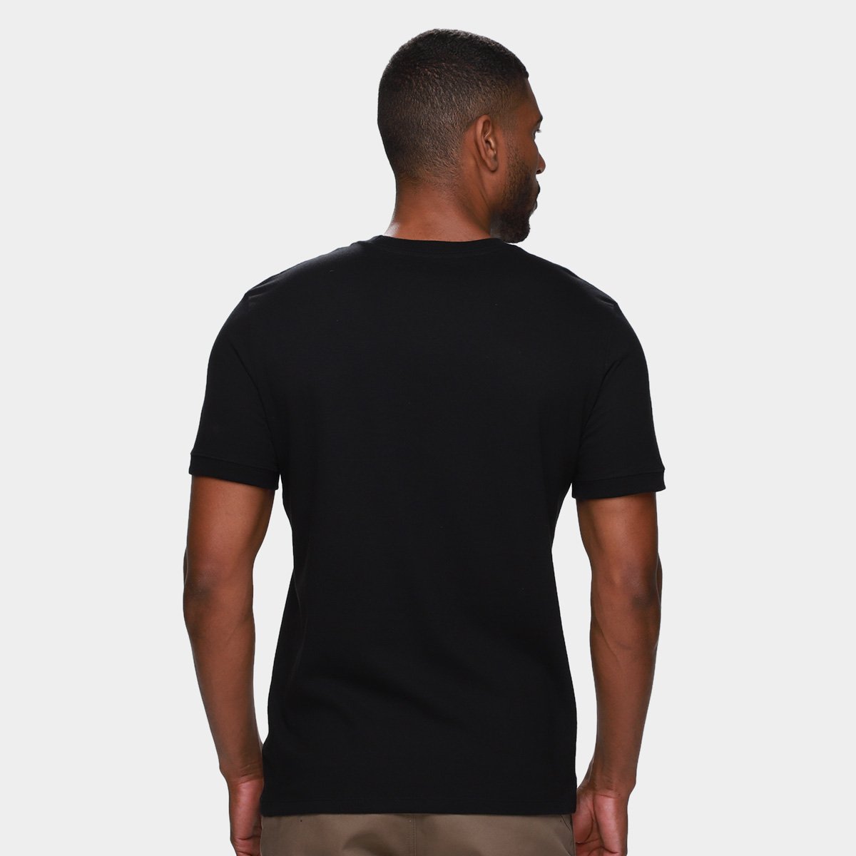 Camiseta Calvin Klein Malhão Com Punhos Masculina - Tam: M - 1