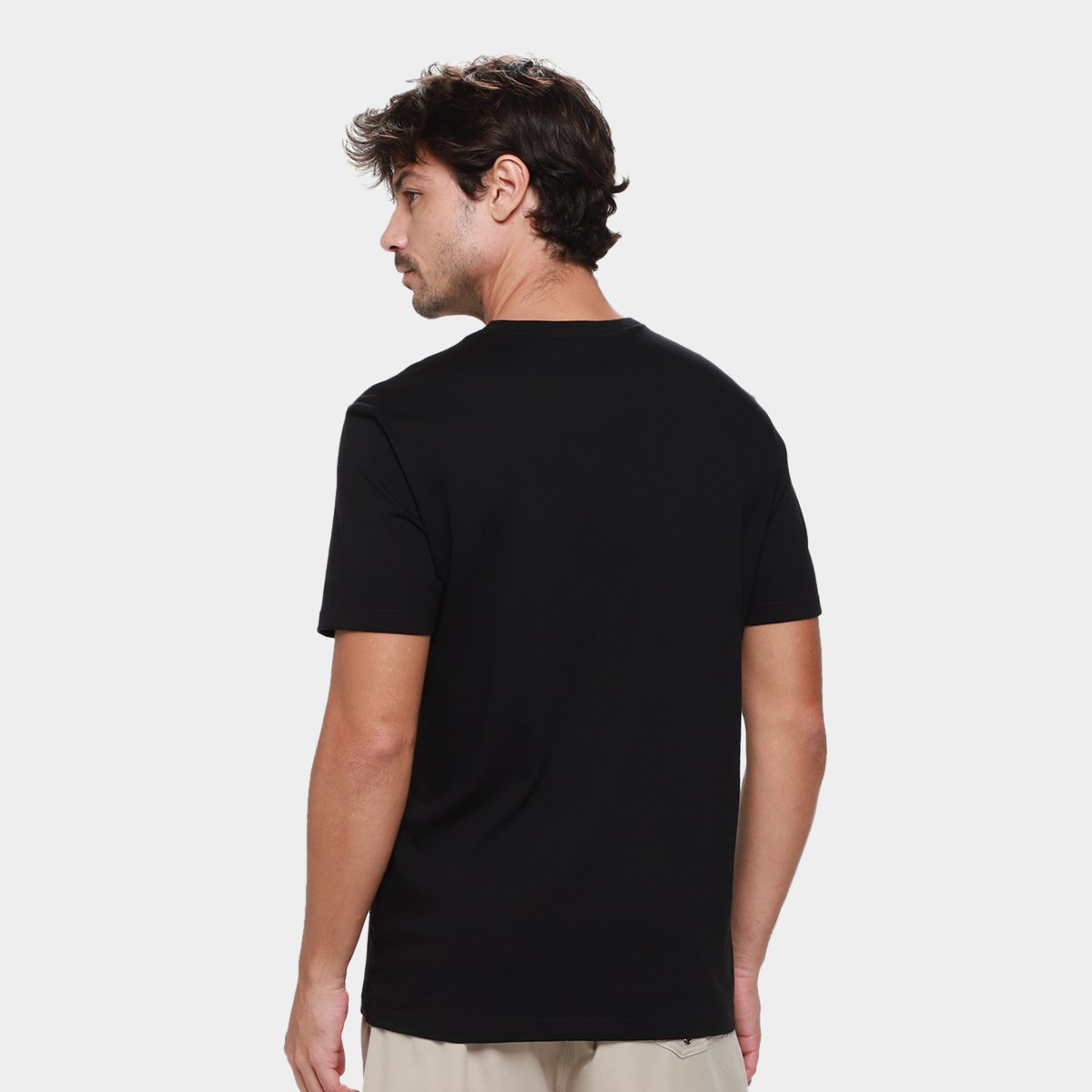 Camiseta Calvin Klein Patch Casual Masculina - Tam: M - 1