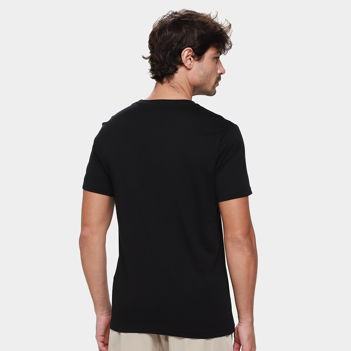 Camiseta Calvin Klein Rubber Patch Masculina - Tam: P - 1