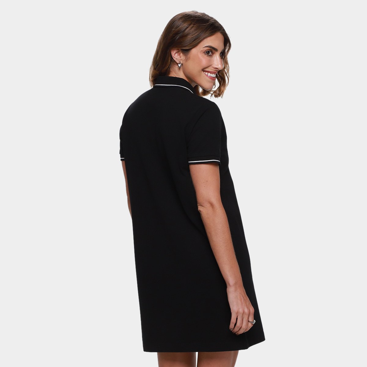 Vestido Calvin Klein Polo Piquet Duplo Feminino - Tam: P - 1