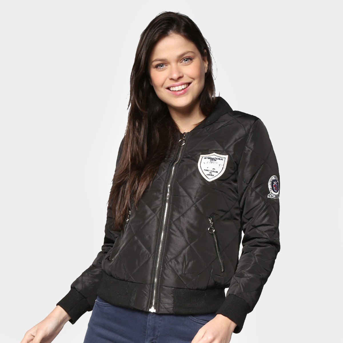 jaqueta drezzup puffer feminina