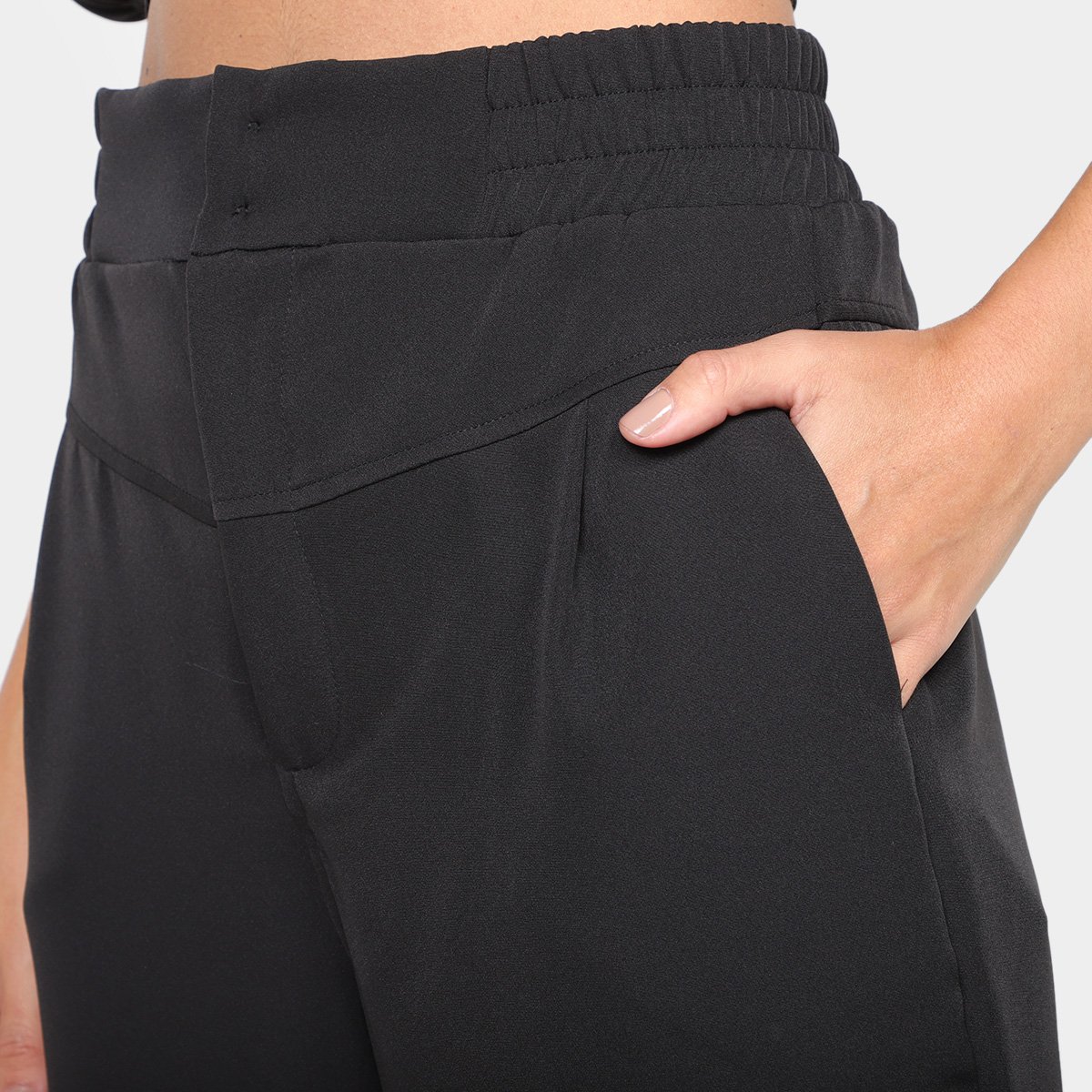 Calça Reta Colcci Cintura Alta Feminina - Tam: 36 - 2