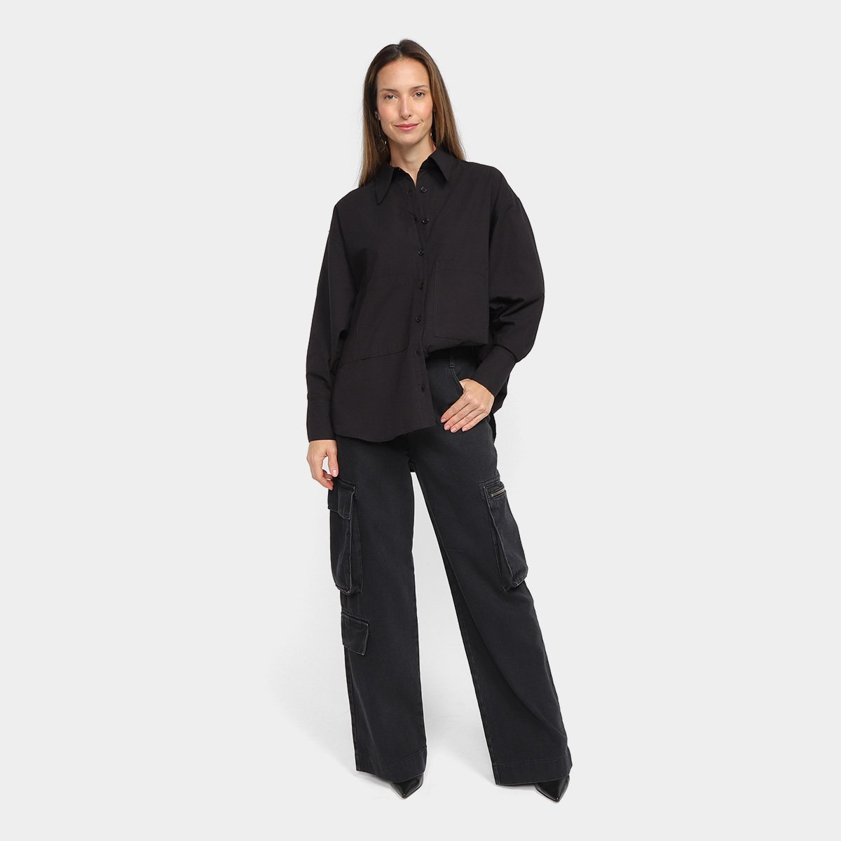 Calça Jeans Boyfriend Colcci Bruna Low Feminina - Tam: 36 - 3