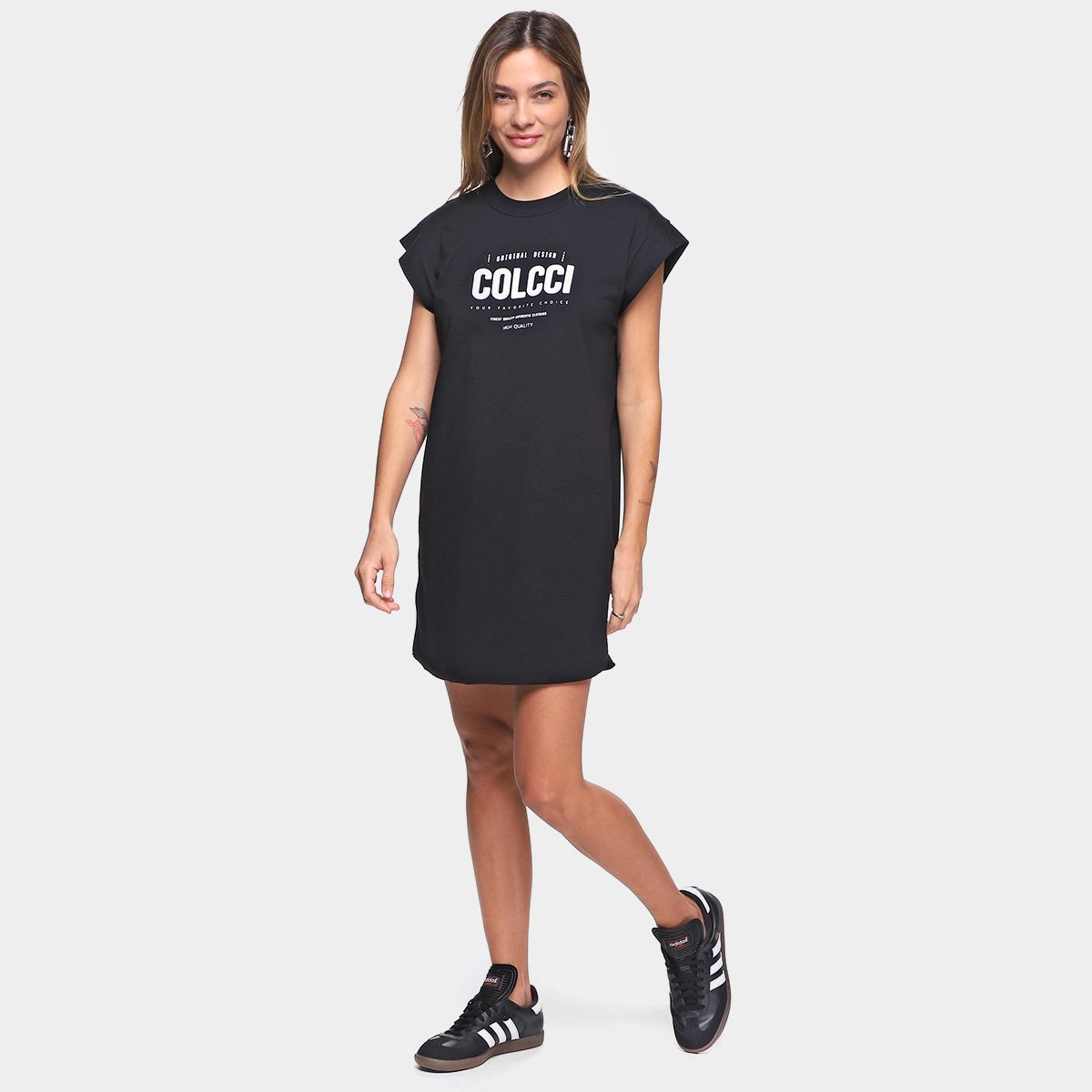 Vestido Curto Colcci Muscle Estampado - Tam: P - 3