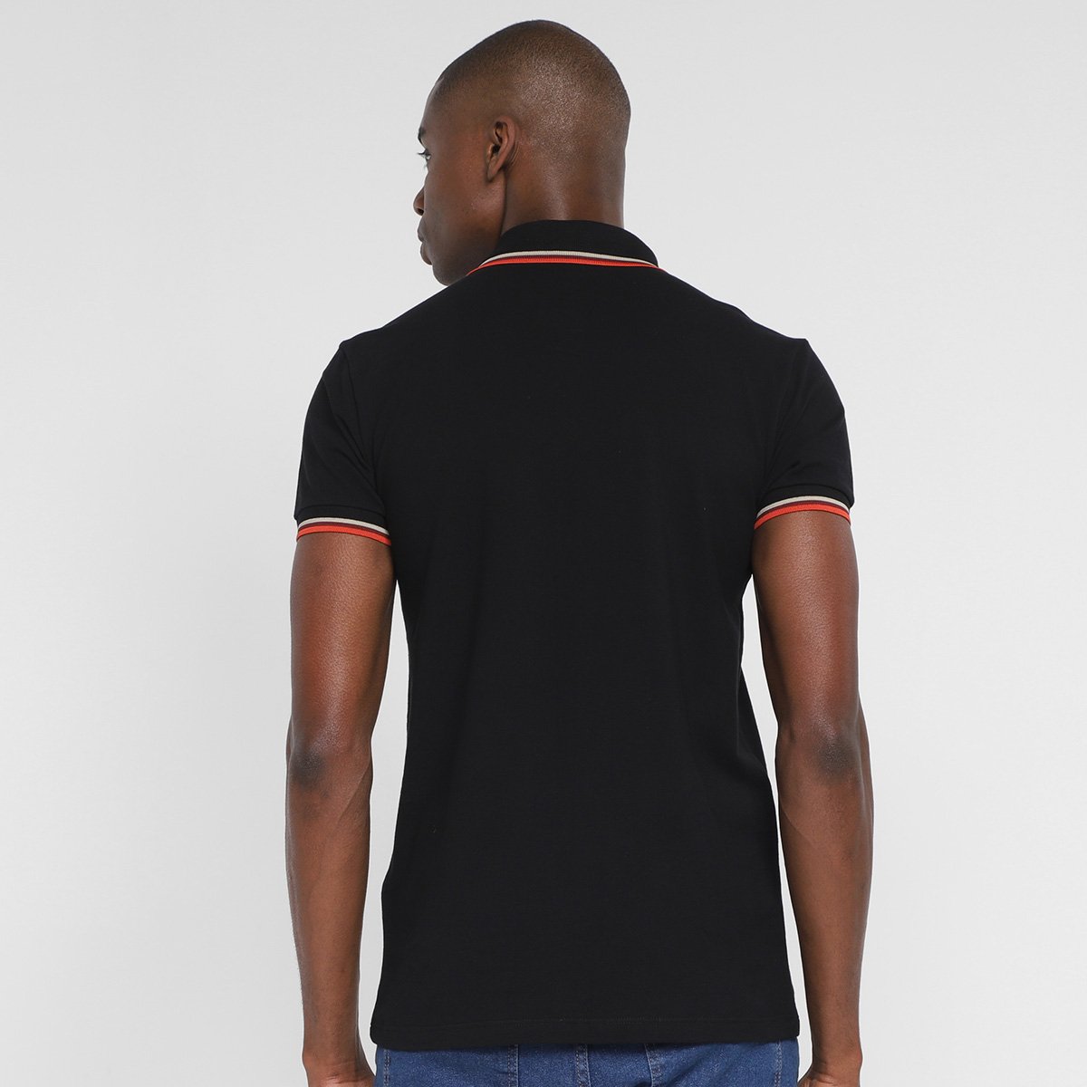 Camisa Polo Colcci Frisos Masculina - Tam: M - 1