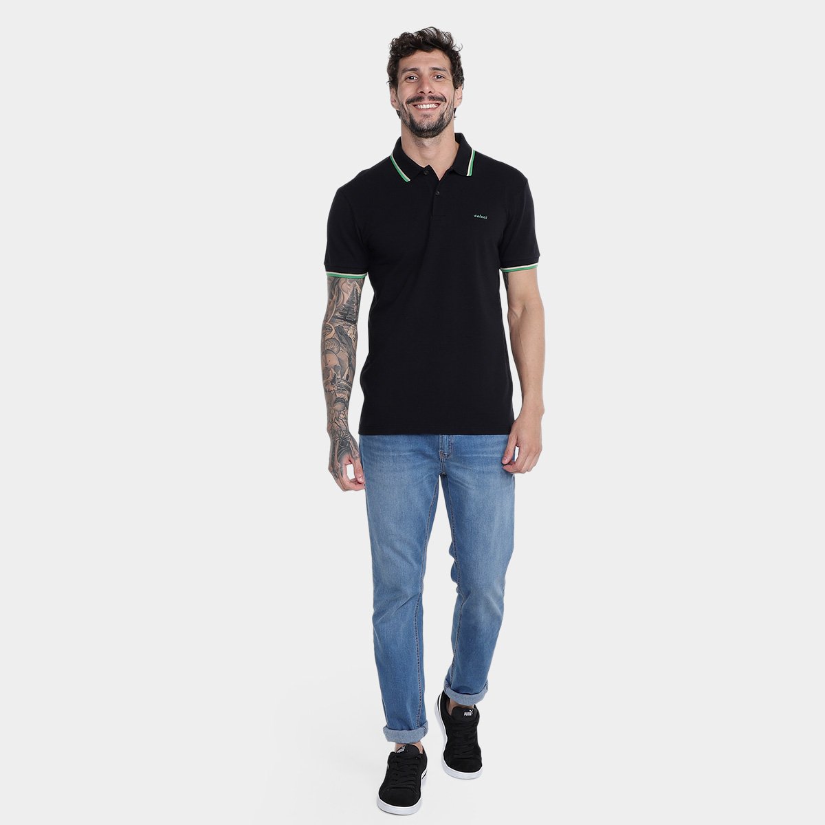 Camisa Polo Colcci Masculina - Tam: GG - 3