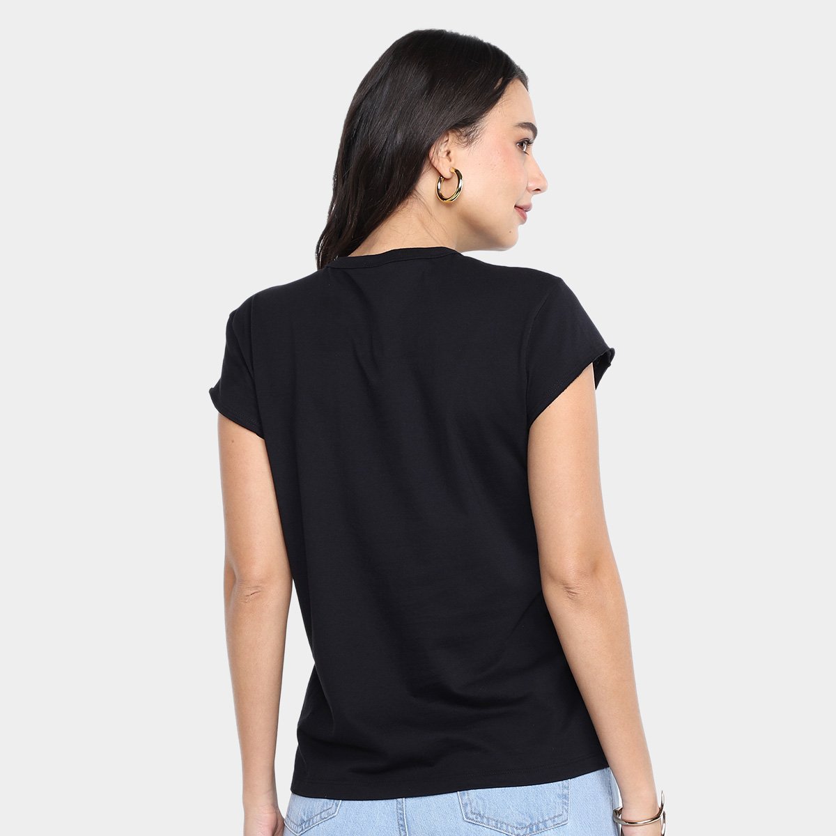Camiseta Colcci Bordada Feminina - Tam: M - 1