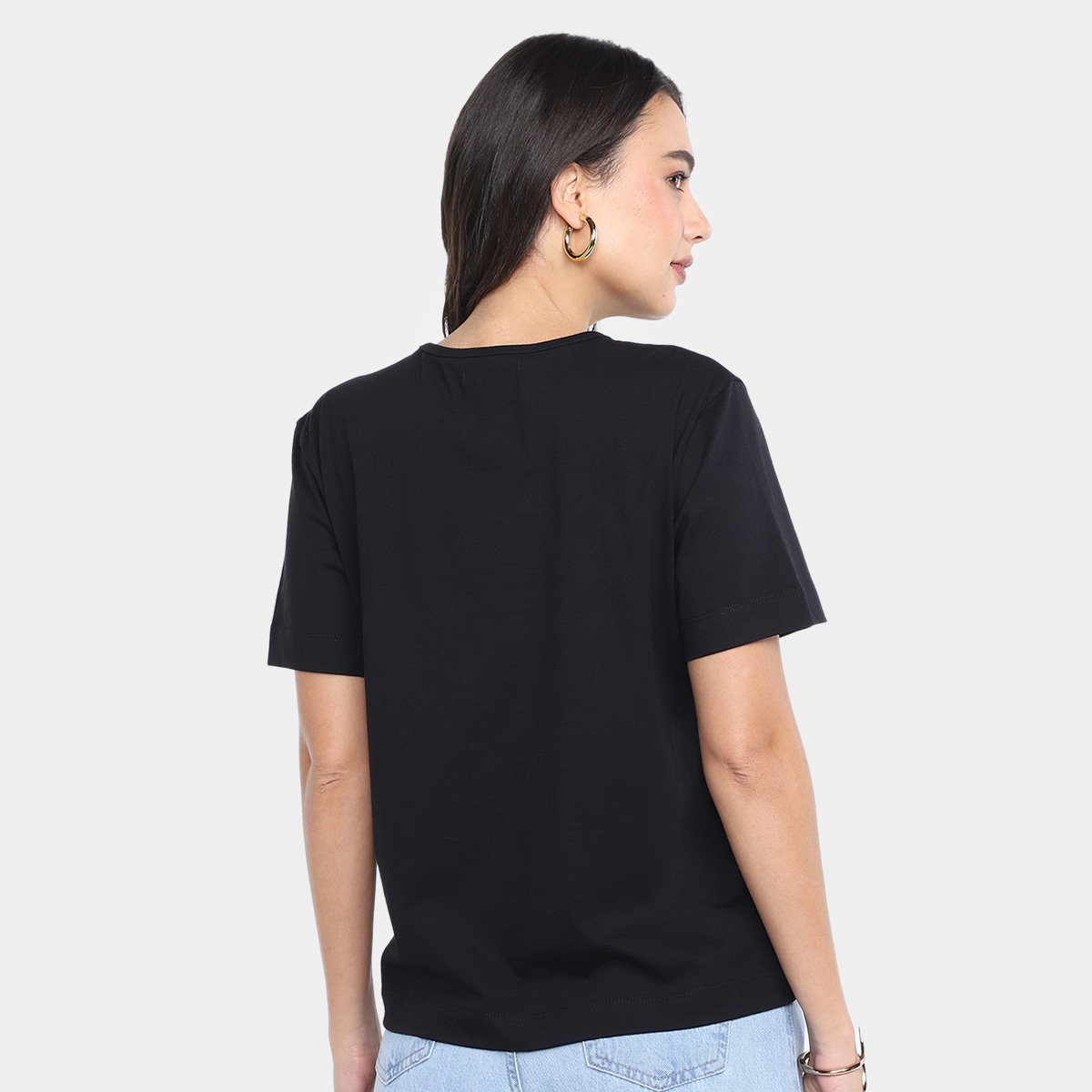 Camiseta Colcci Logo Feminina - Tam: M - 1