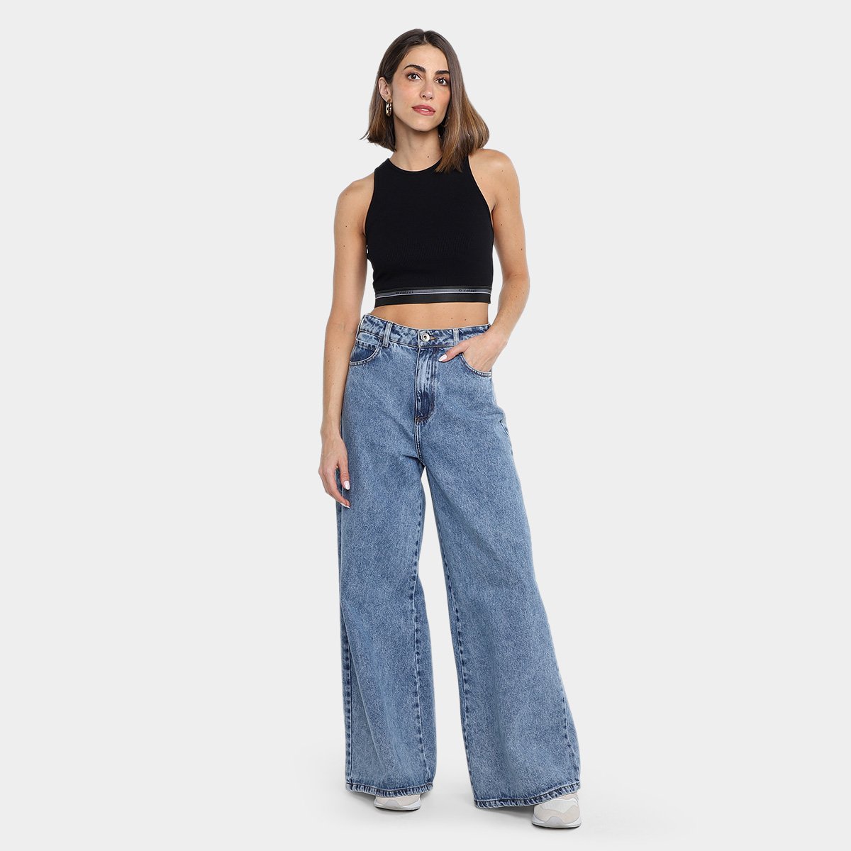 Top Cropped Colcci Canelado Feminino - Tam: G - 3