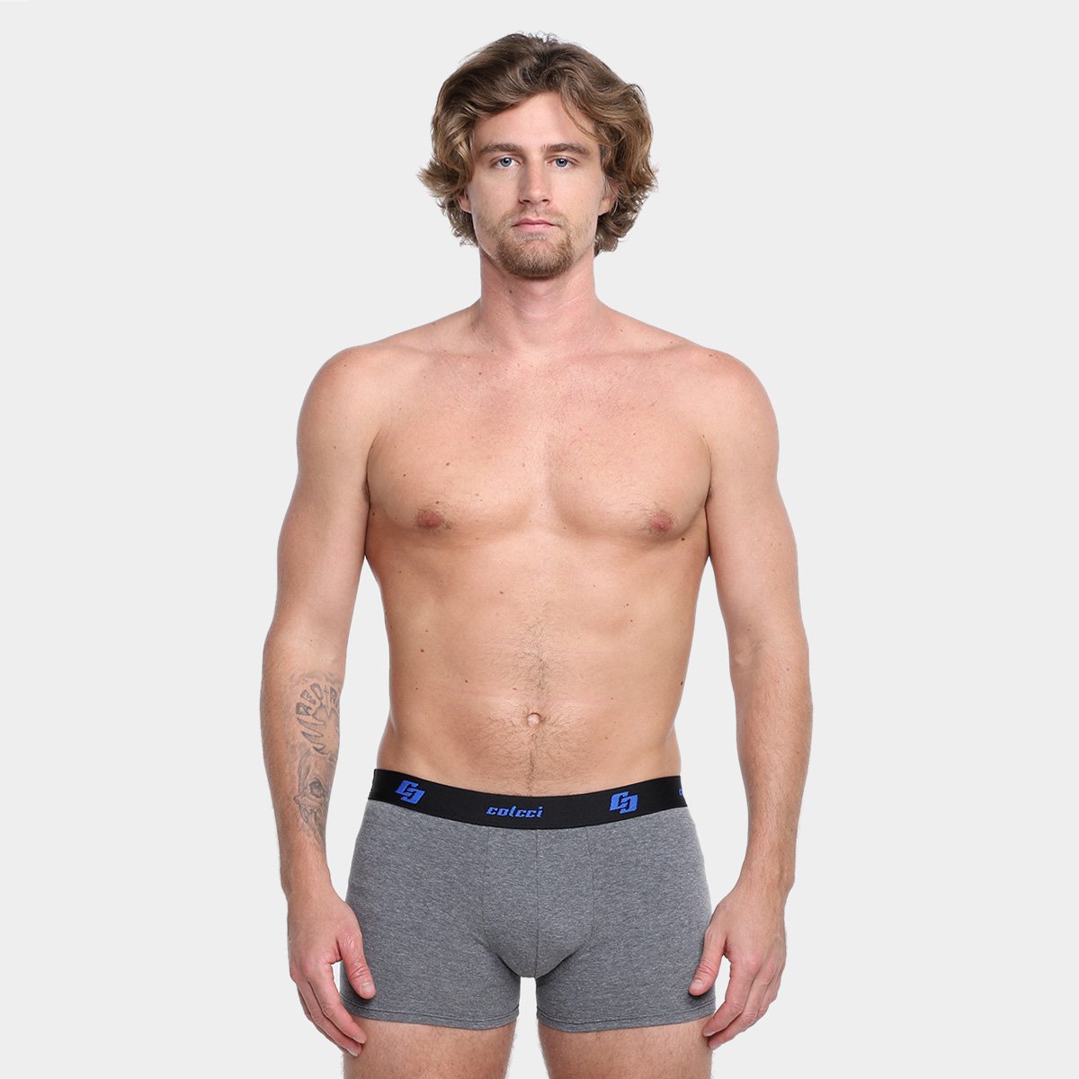 Kit Cueca Boxer Colcci Cotton Masculina - 2 Peças - Tam: M - 3