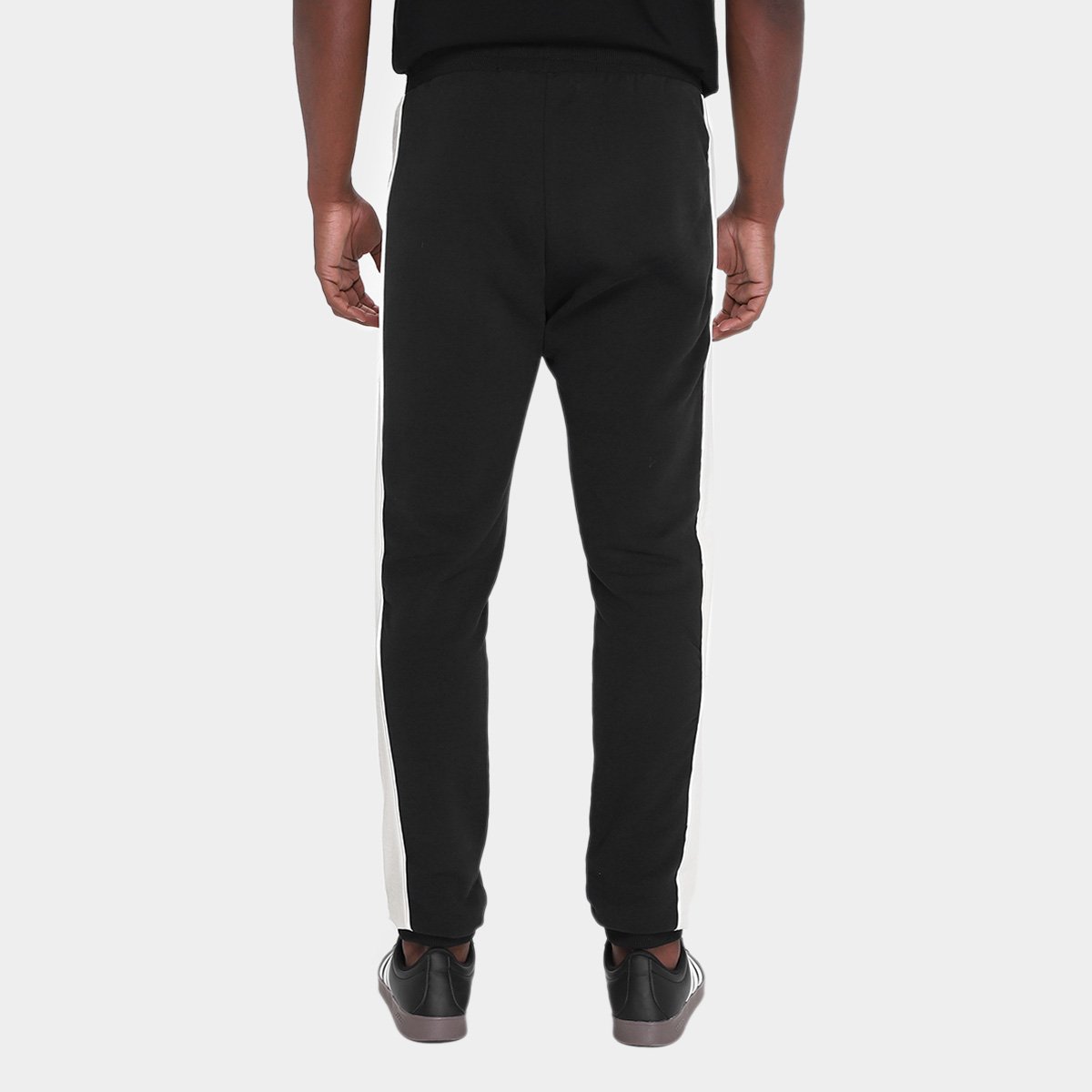 Calça Moletom Colcci Detalhe Nylon Masculina - Tam: P - 1