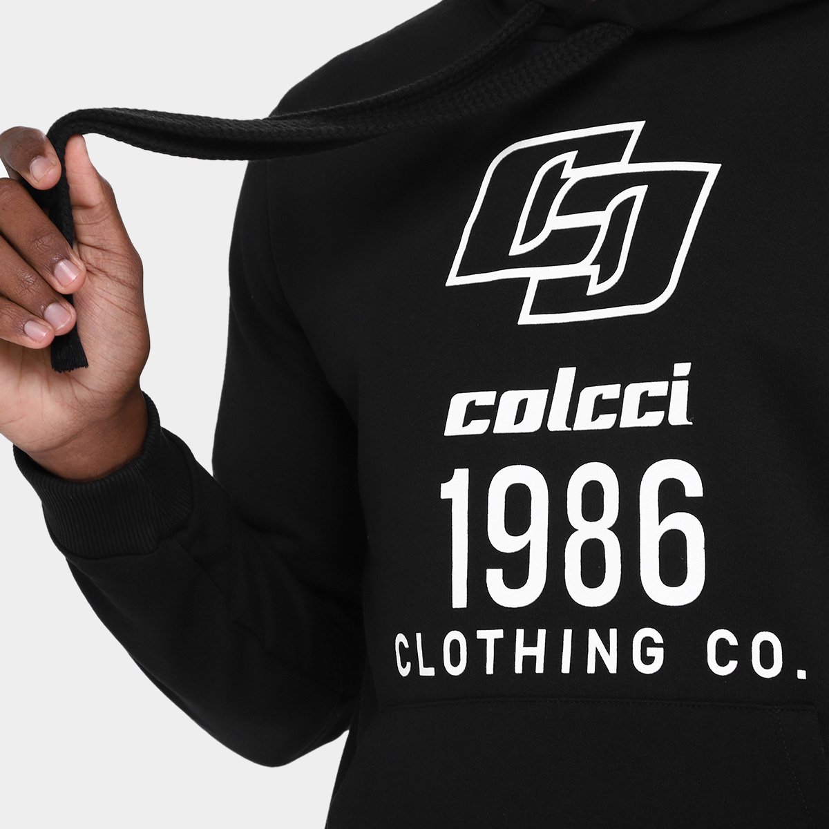 Moletom Colcci Com Capuz Masculino - Tam: P - 2