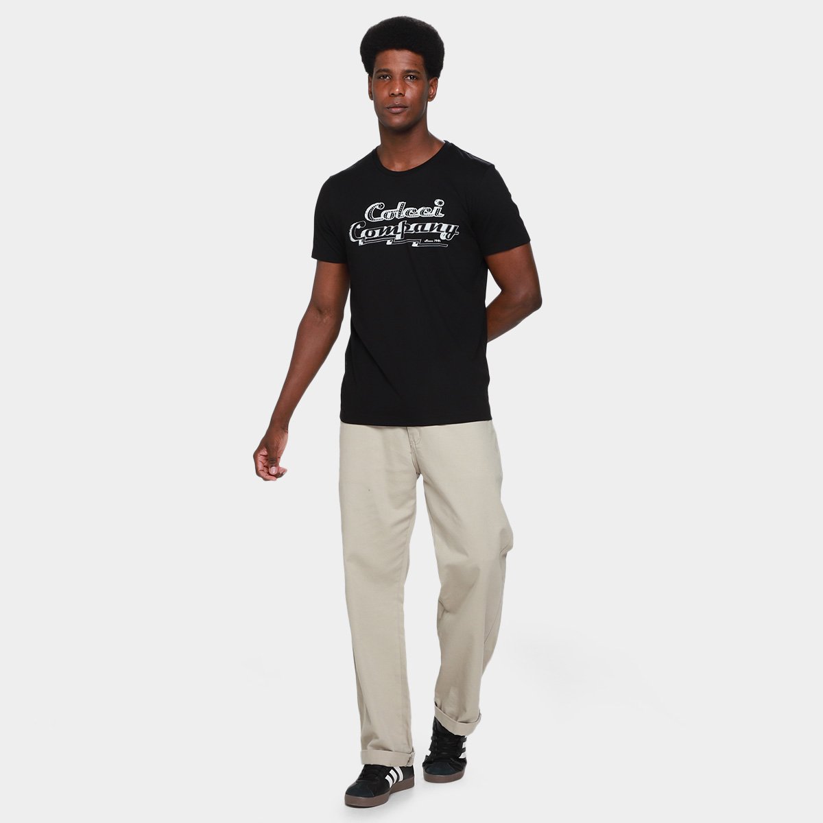 Camiseta Colcci VII Casual Masculina - Tam: M - 3