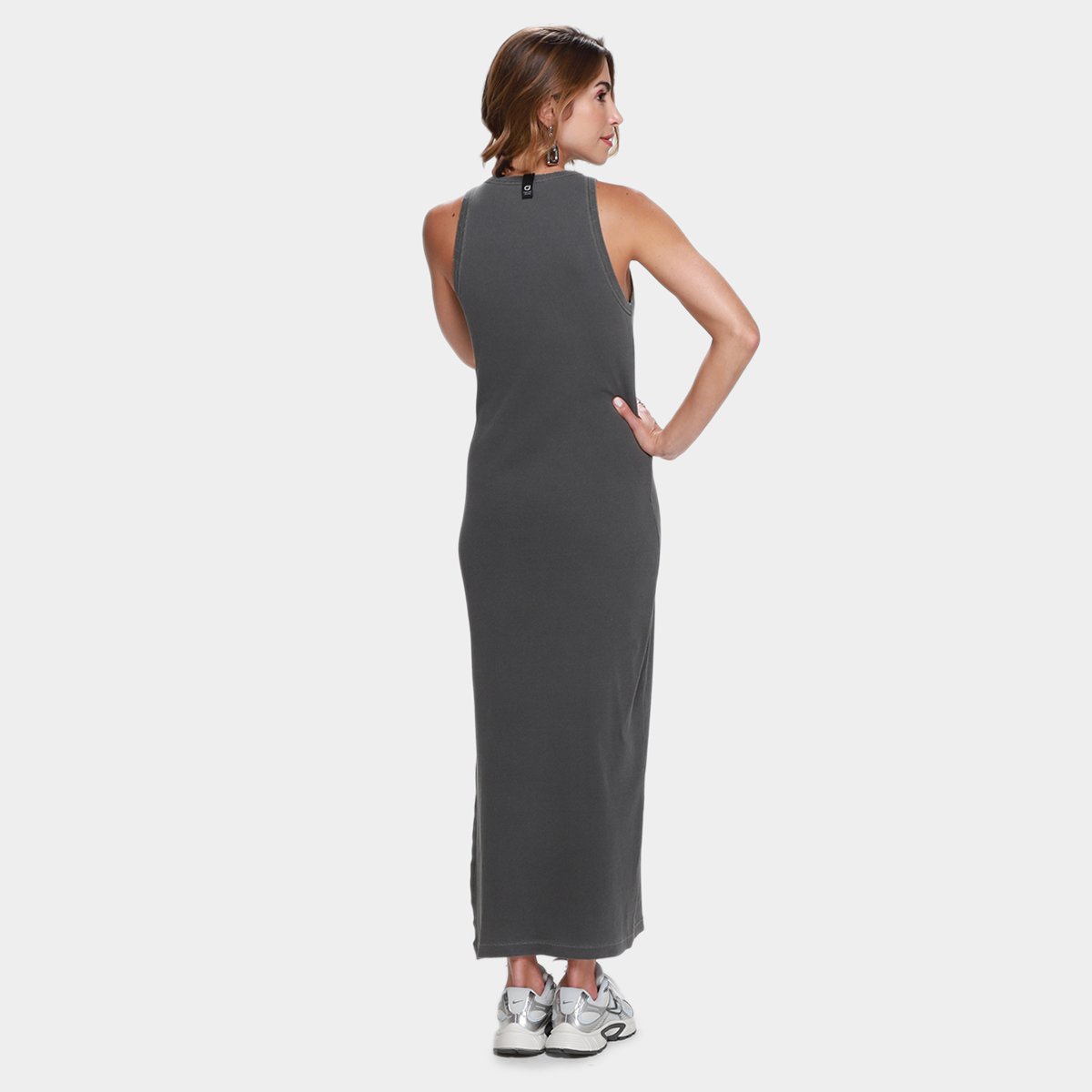 Vestido Canelado Colcci Fenda Lateral Feminino - Tam: P - 1