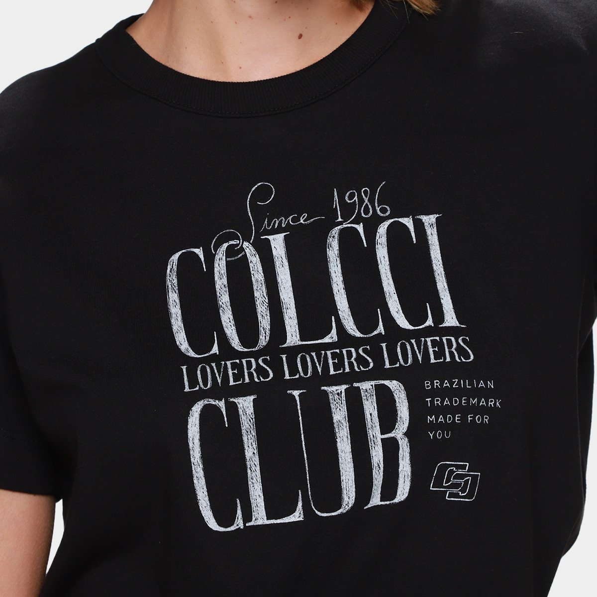 Camiseta Colcci 1986 Club Feminina - Tam: P - 2