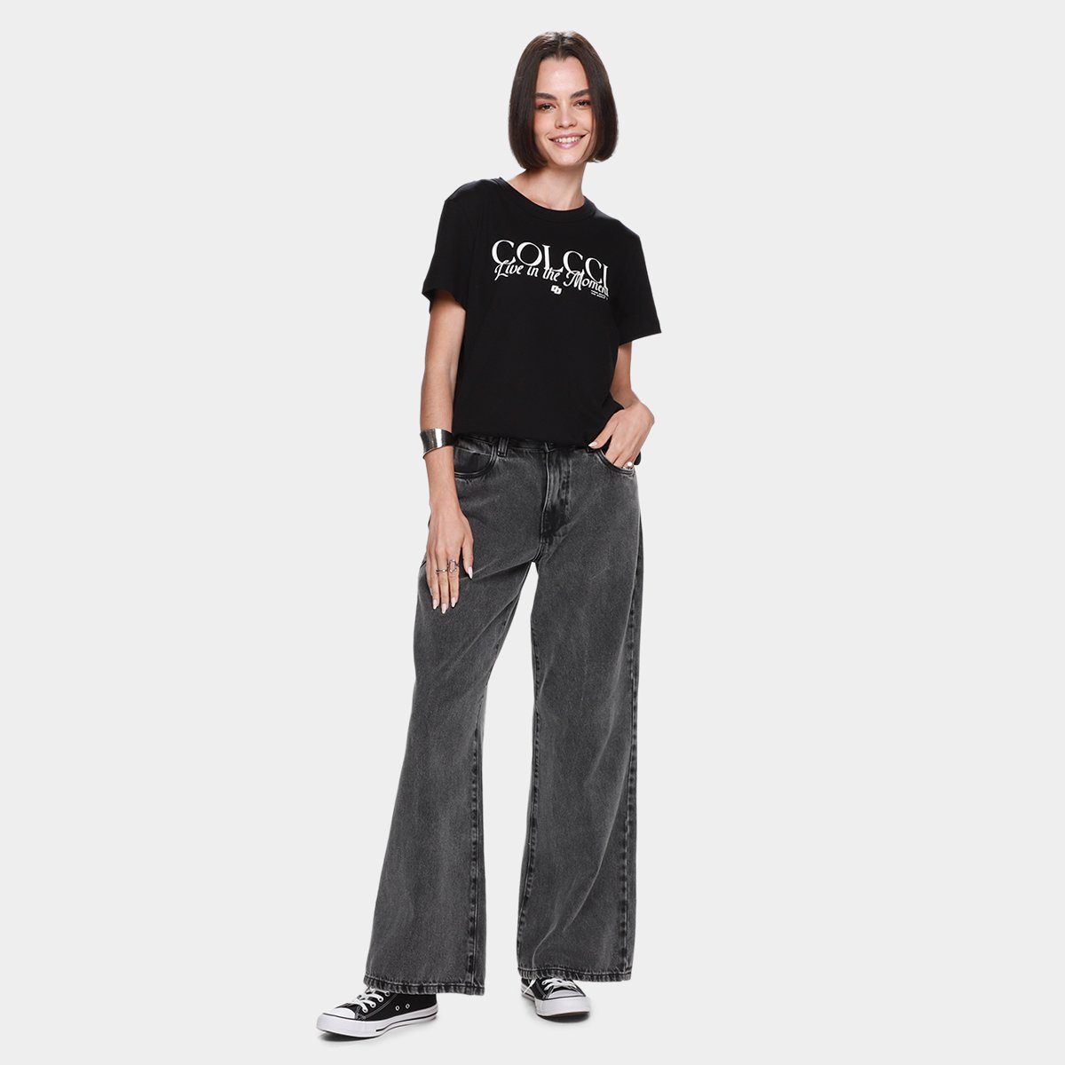 Camiseta Colcci Moment Feminina - Tam: P - 3