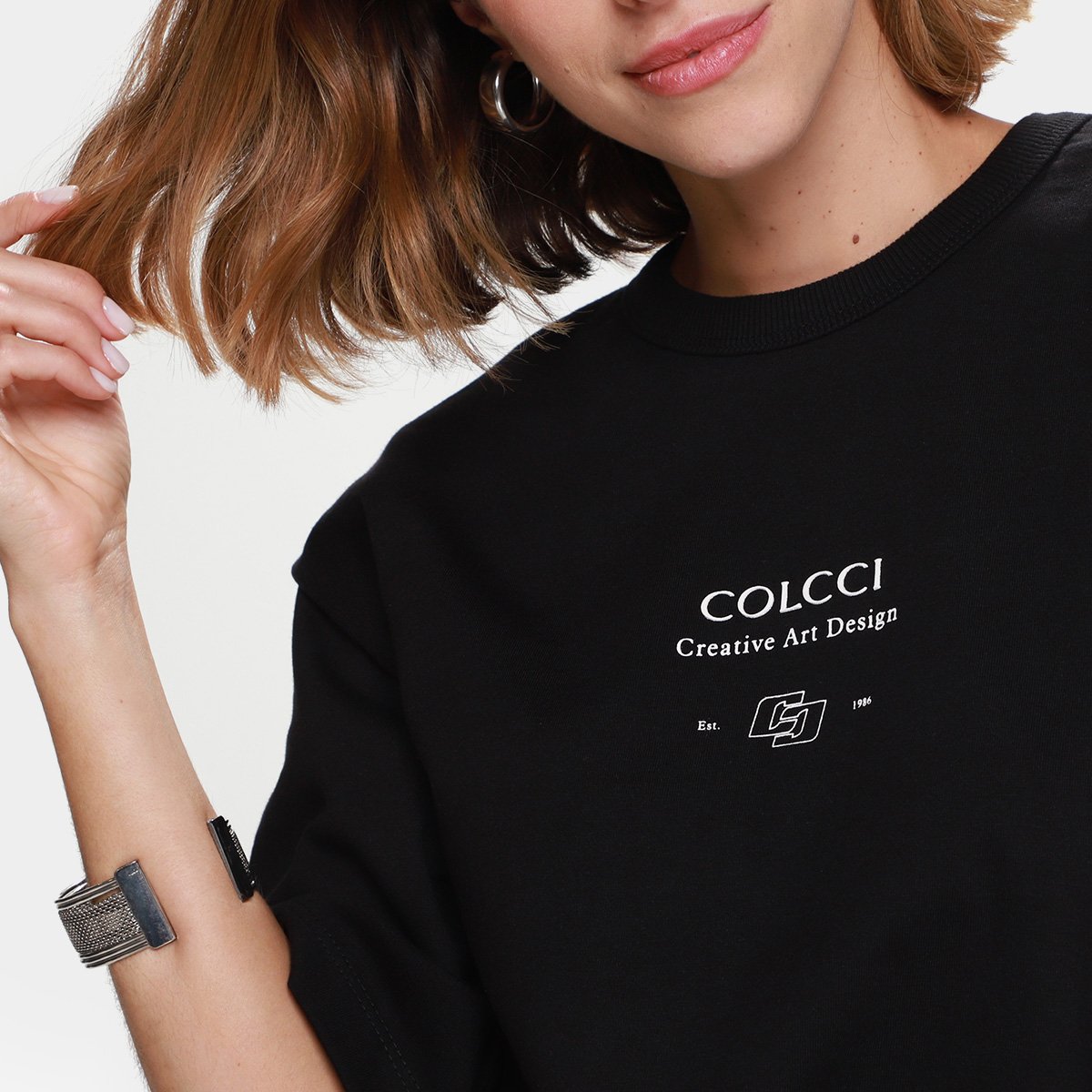 Camiseta Colcci Casual Feminina - Tam: P - 2