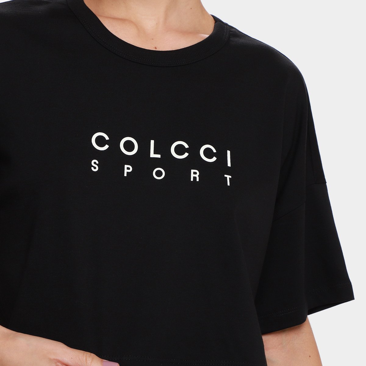 Camiseta Colcci Cropped Feminina - Tam: M - 2