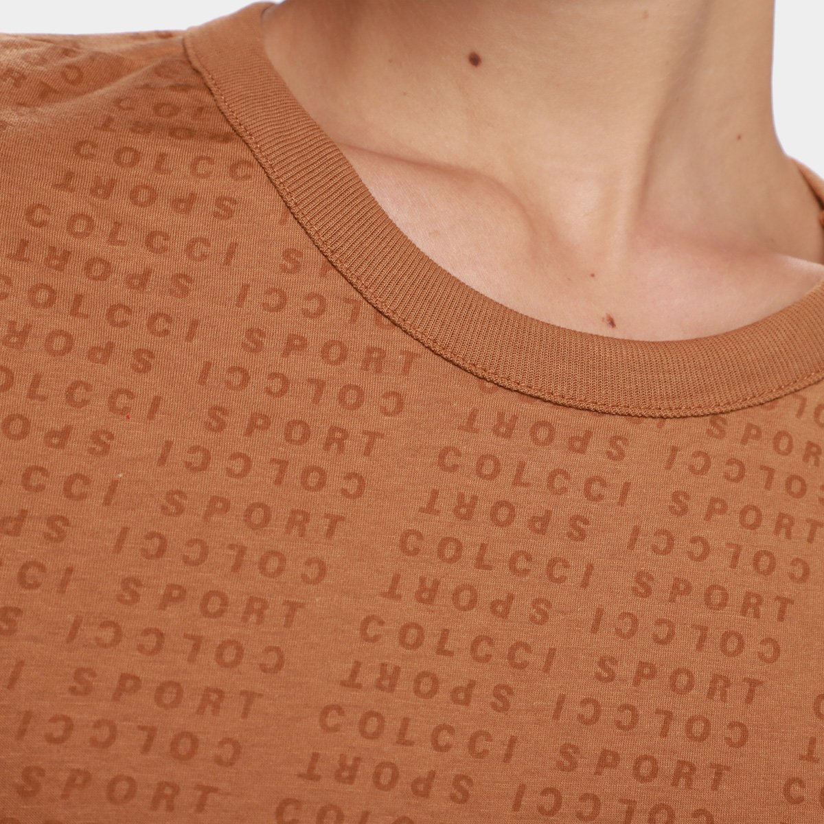 Camiseta Colcci Sport Cropped Monograma Feminina - Tam: M - 3