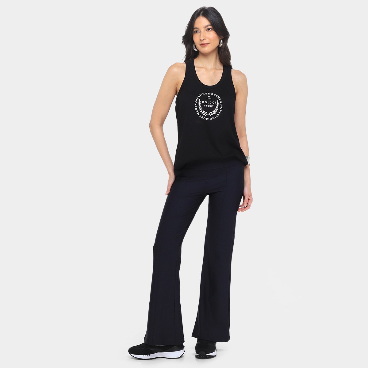 Calça Flare Colcci Sport Feminina - Tam: EP - 3