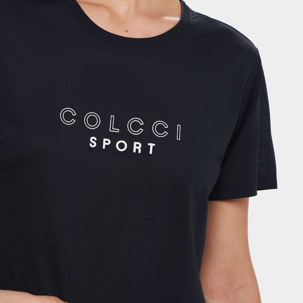 Camiseta Cropped Colcci Casual Feminina - Tam: EP - 2