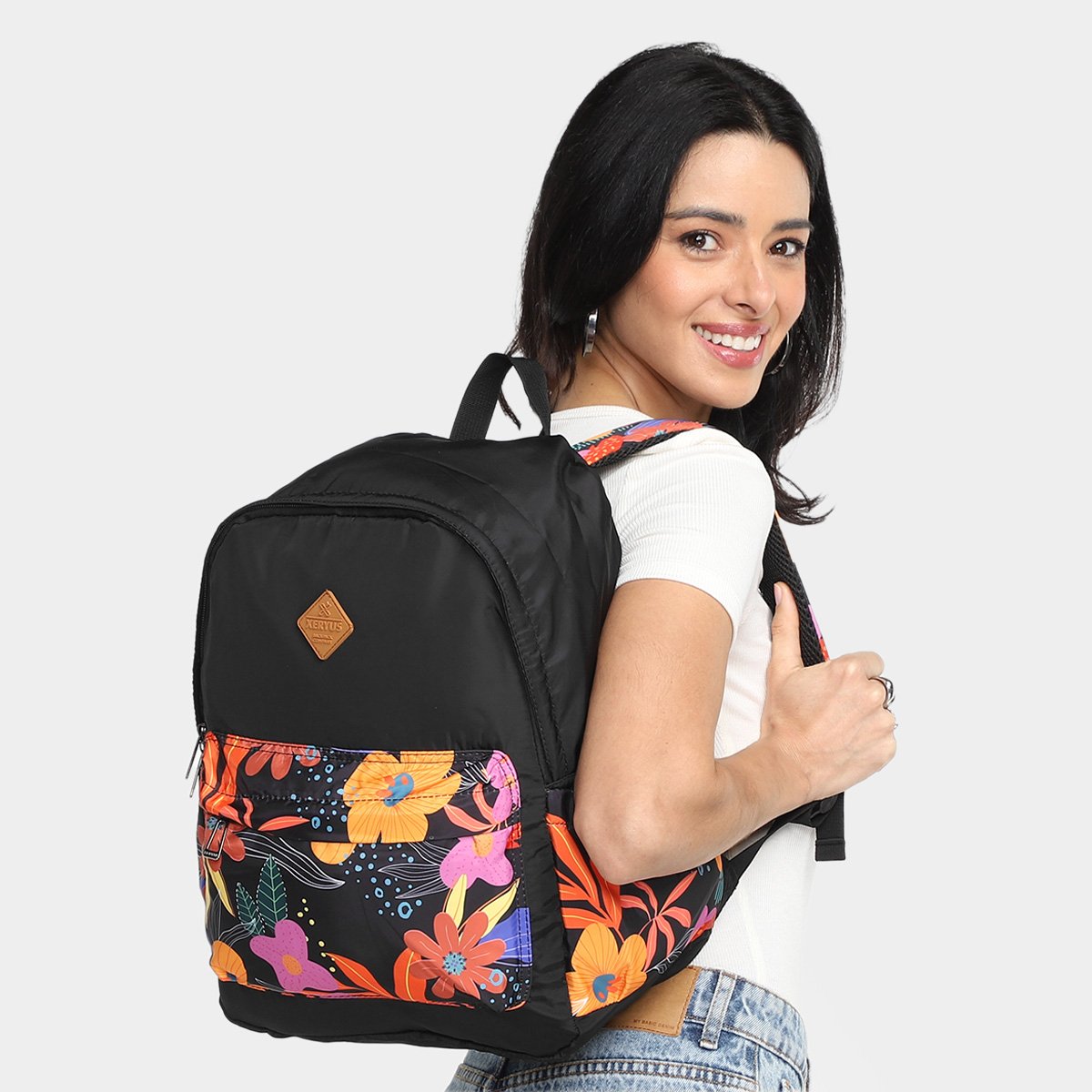 Mochila Xeryus Floral Feminina - 22L - 1